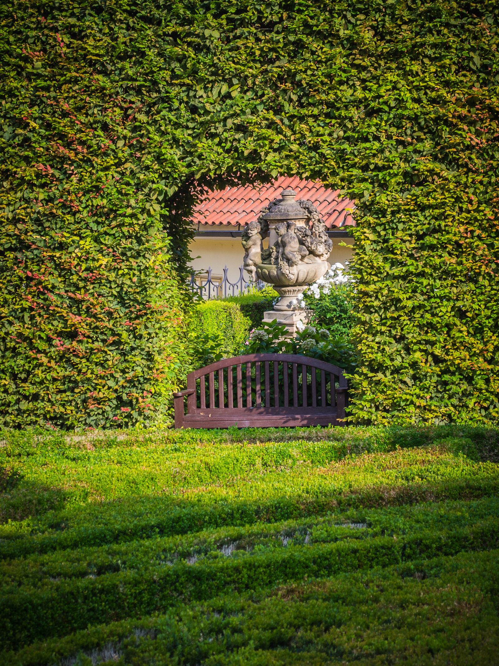 Nikon D3100 sample photo. Garden, baroque, architecture photography