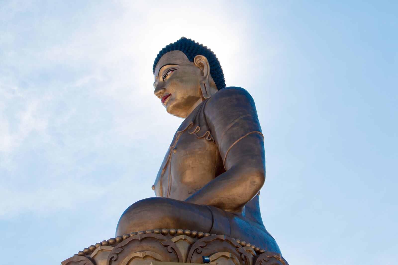 Canon EOS 70D sample photo. Bhutan, buddha dordenma statue photography