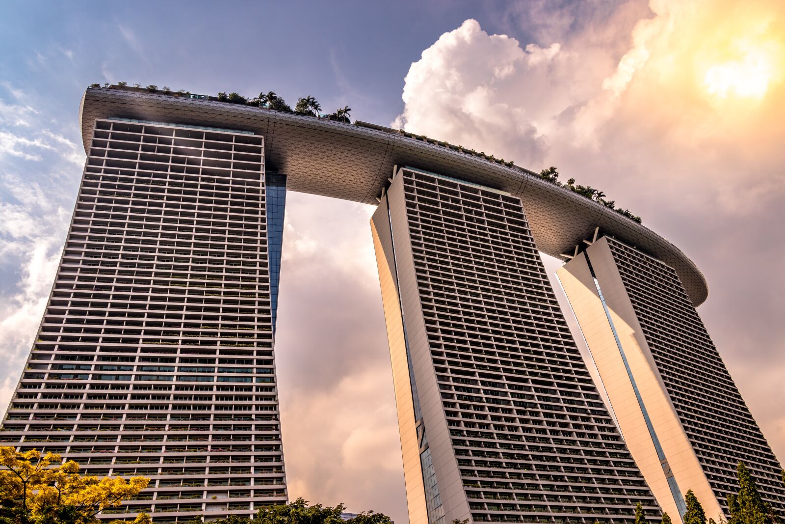 Canon EF-S 18-135mm F3.5-5.6 IS USM sample photo. Singapor, marina bay sands photography