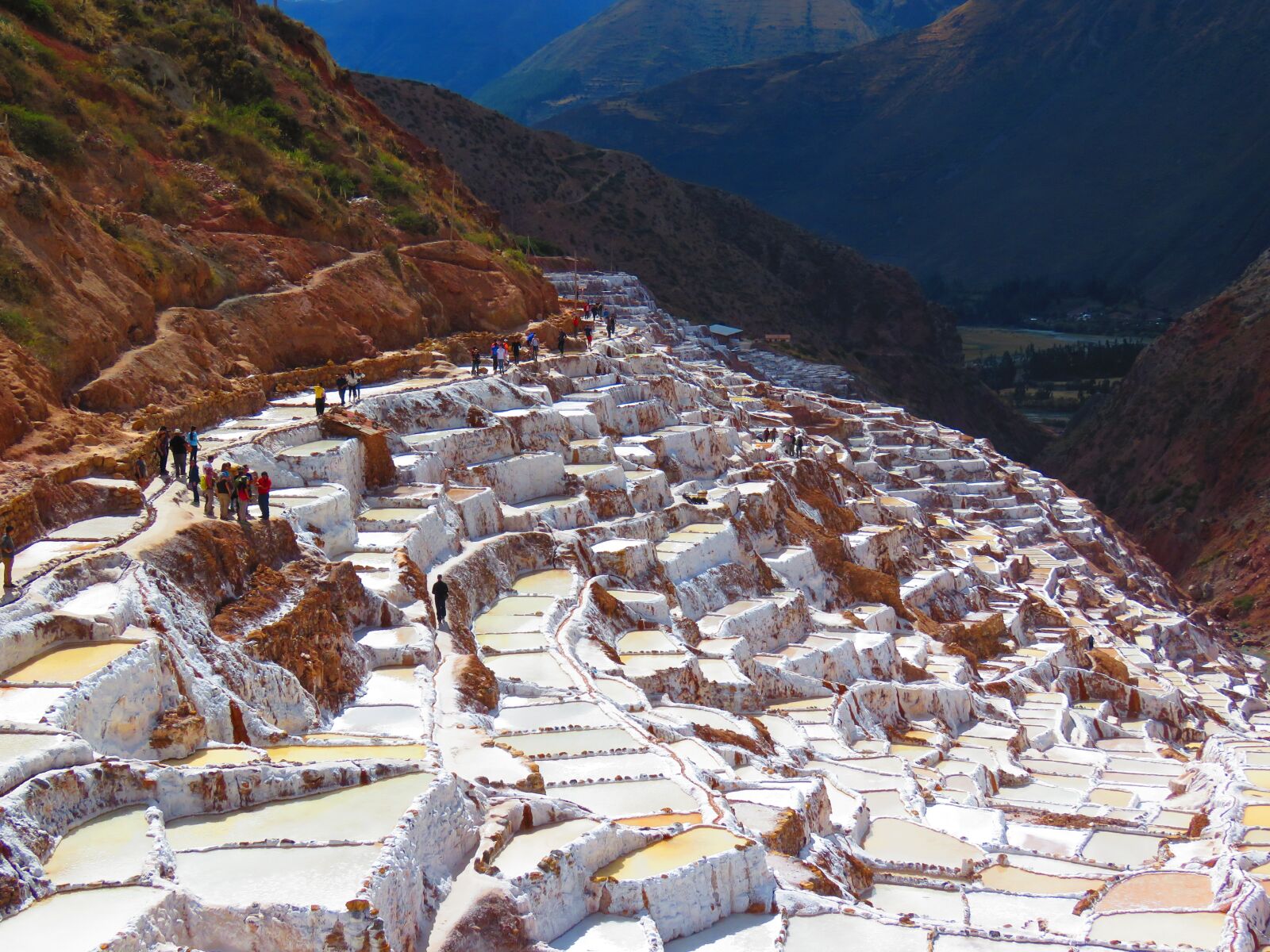 Canon PowerShot SX60 HS sample photo. Salinas of maras, salt photography