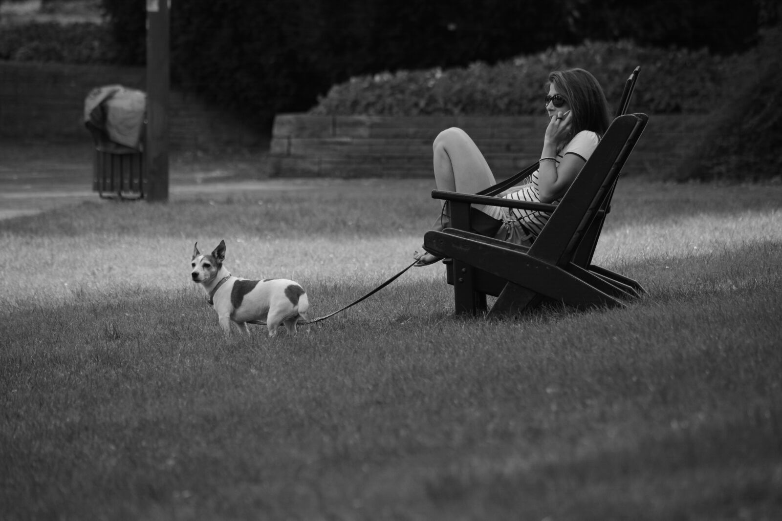 Nikon D7100 sample photo. Woman, park, summer photography
