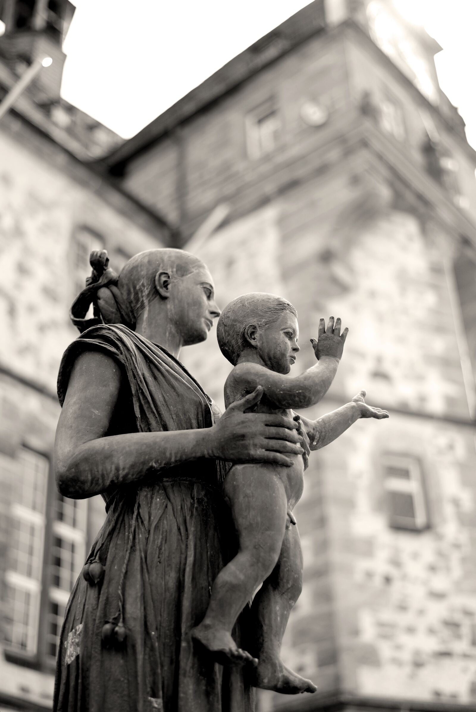 Nikon D610 sample photo. Sculpture, monument, sophie of photography