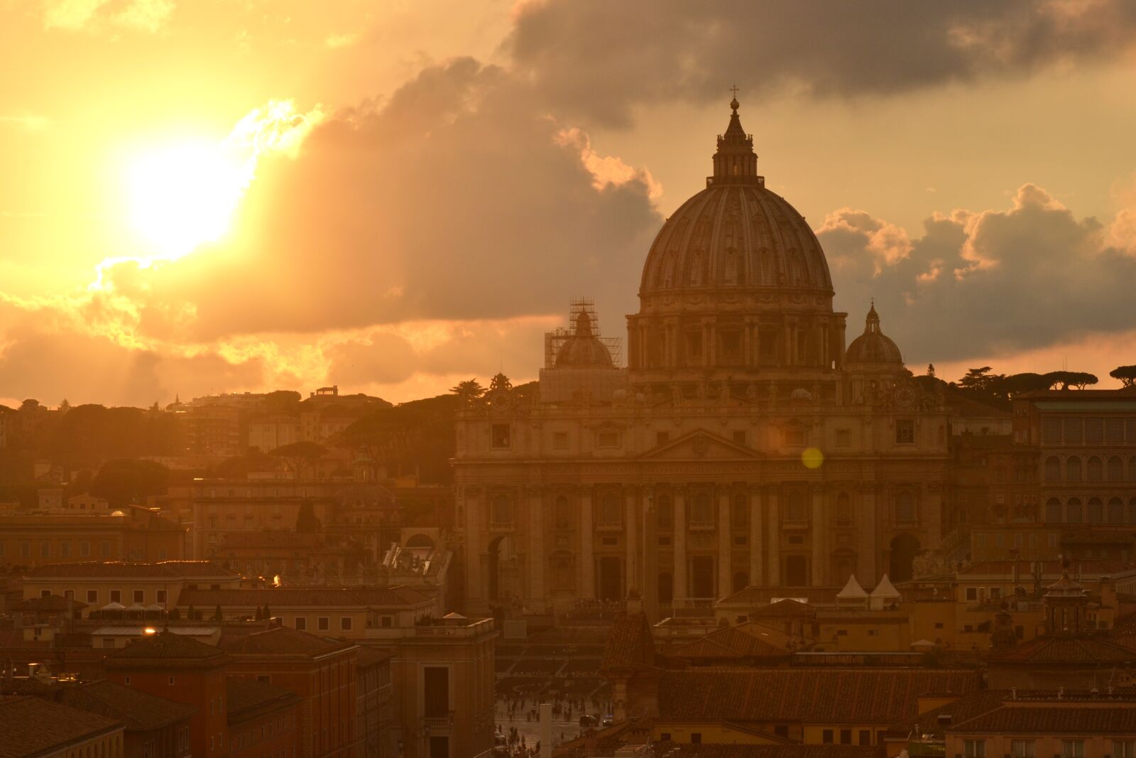 Nikon D3100 sample photo. Vatican, rome, dome photography