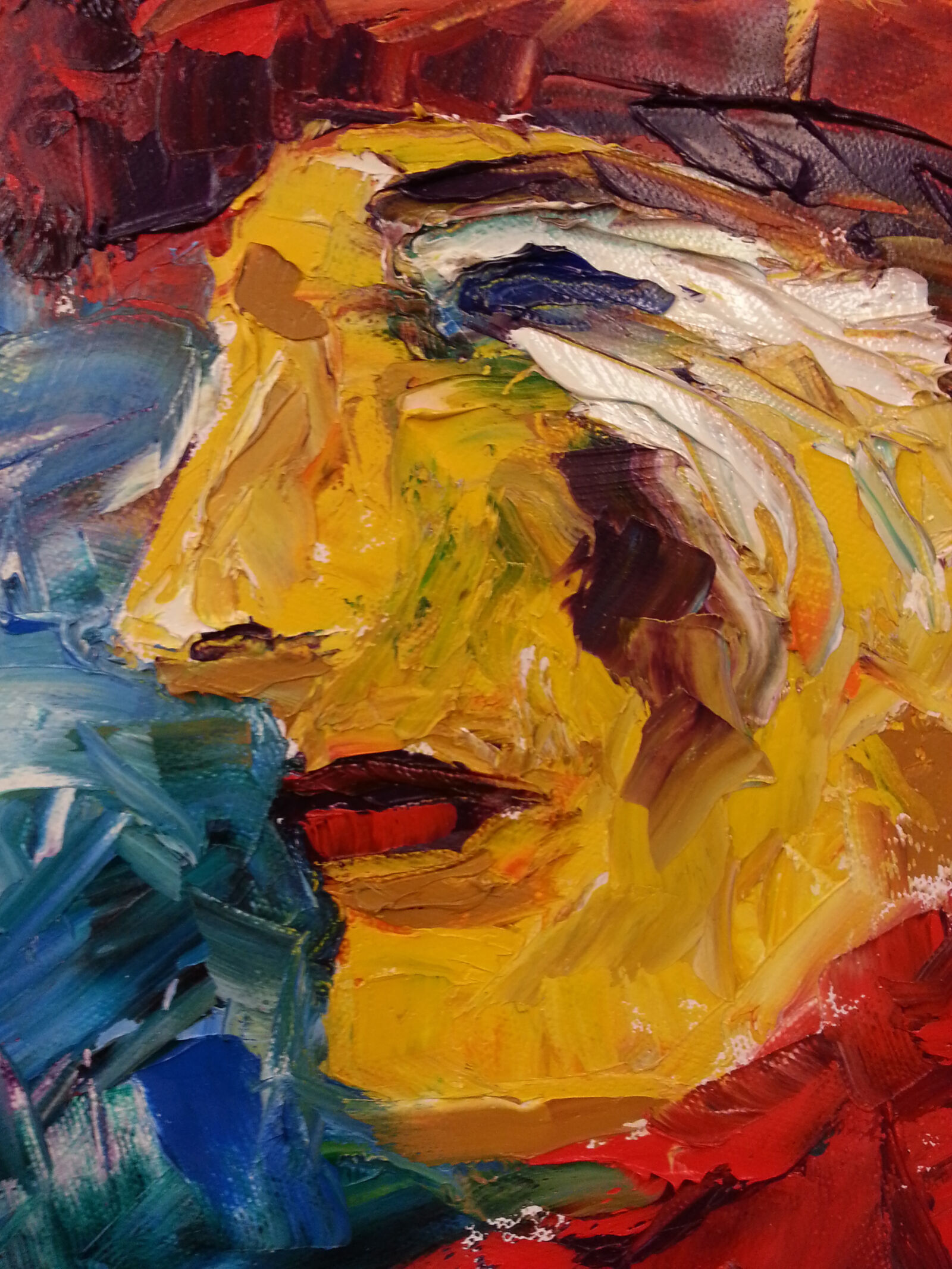 Samsung Galaxy S3 sample photo. Face, painting photography