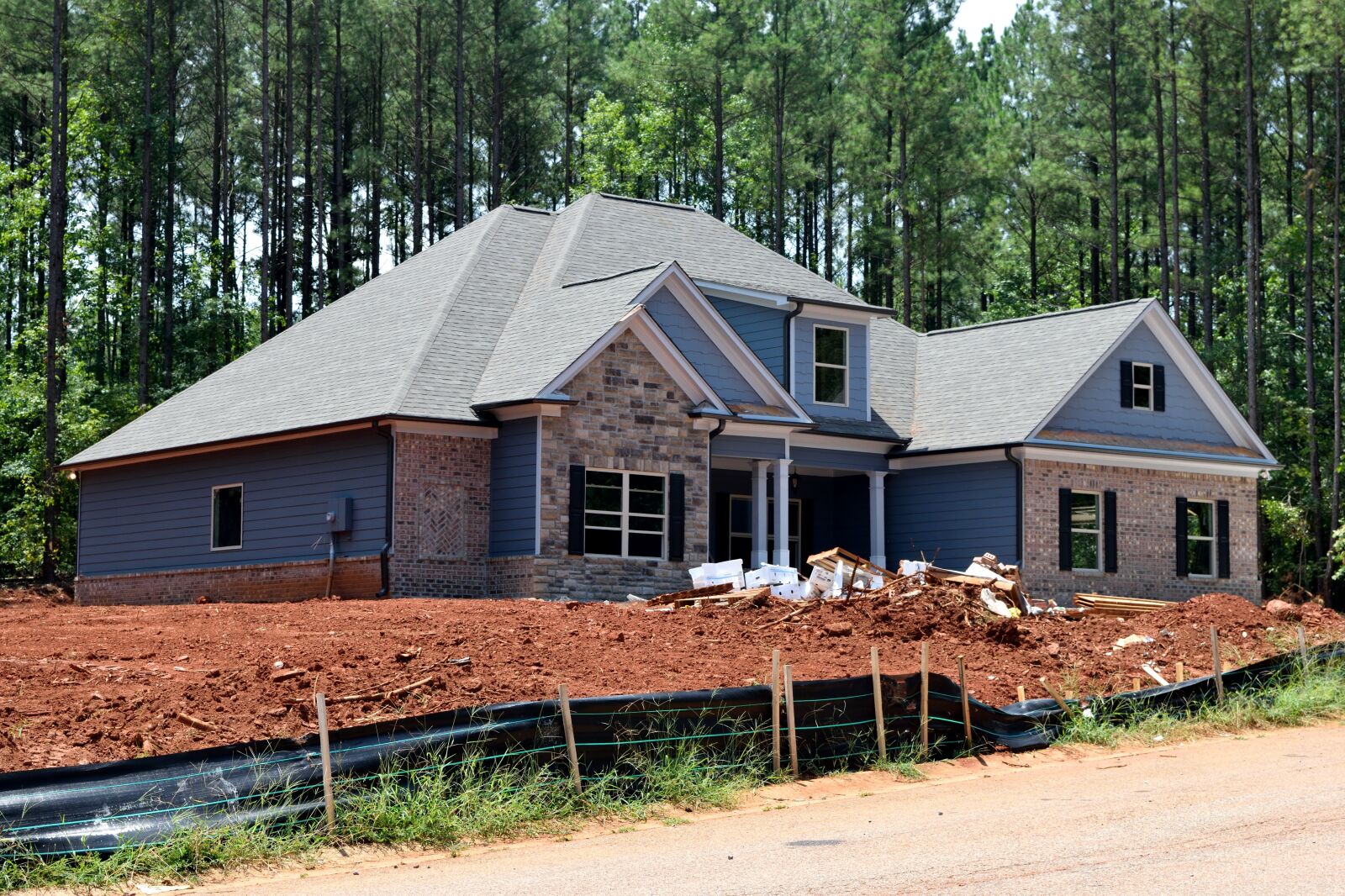 Nikon D3300 sample photo. New home, construction, house photography