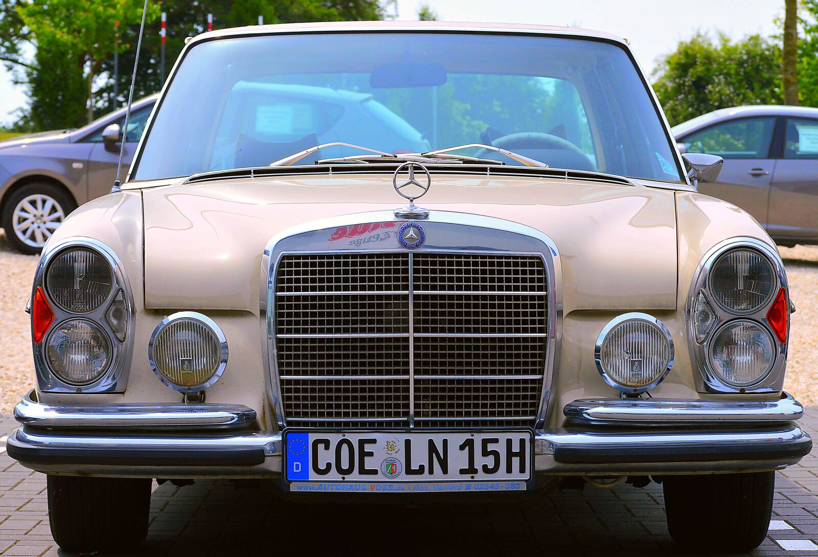 Nikon D3200 sample photo. Mercedes benz, oldtimer, 300sel photography
