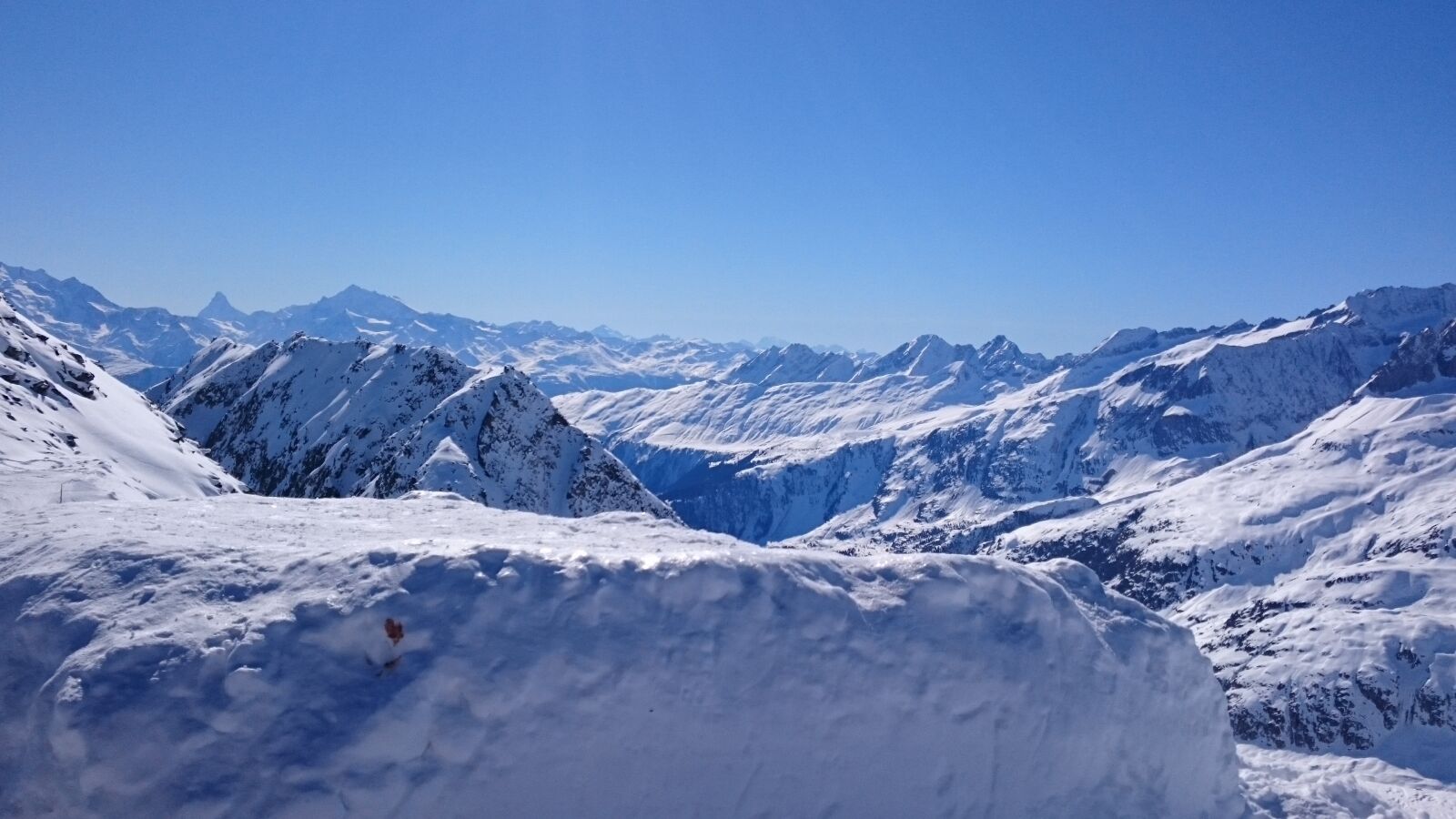 Sony Xperia Z3 sample photo. Snow, mountain, winter photography