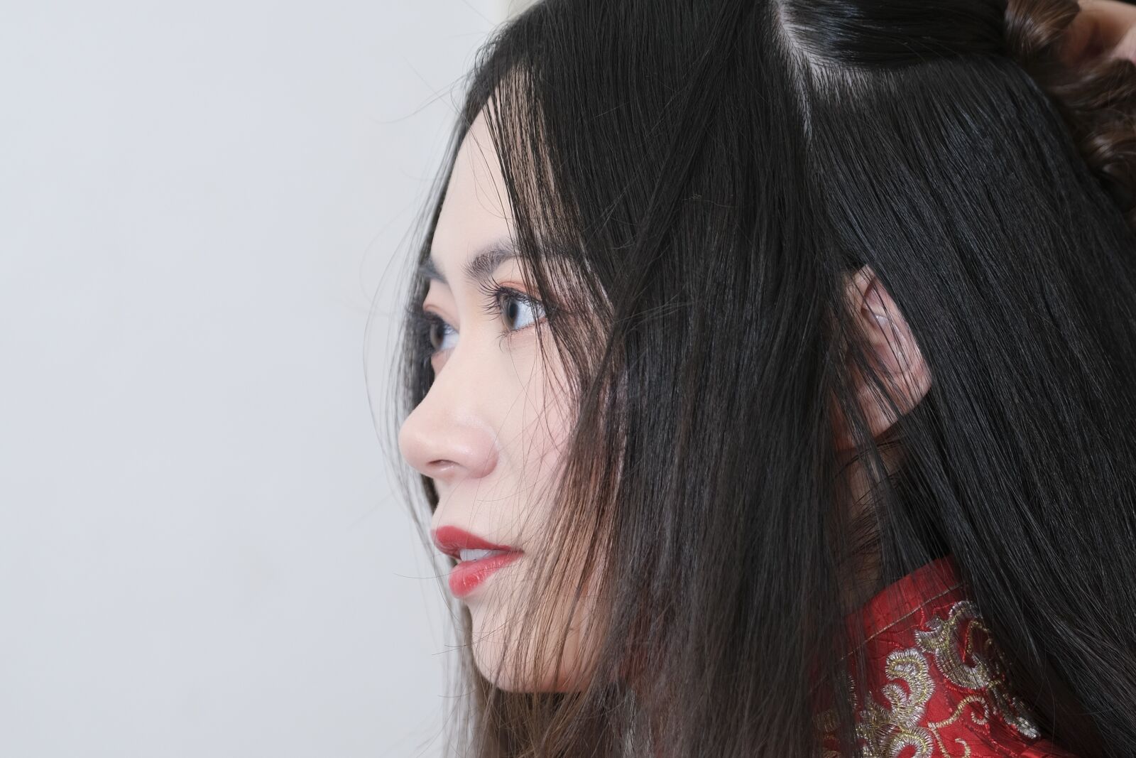 Fujifilm X-T3 sample photo. Asian bride, portrait, makeup photography
