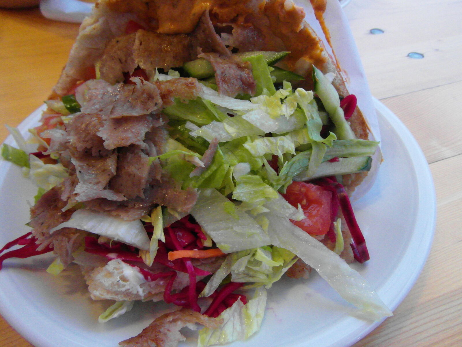 Samsung WB750 sample photo. Berlin, eating, kebab photography