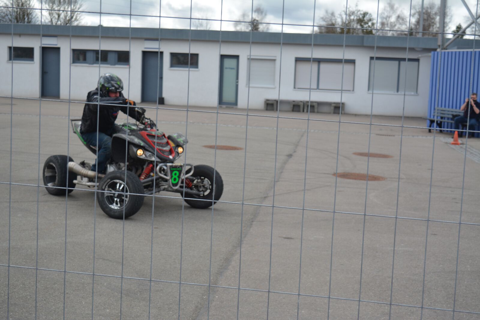 Nikon D5200 sample photo. The trick, quad, asphalt photography