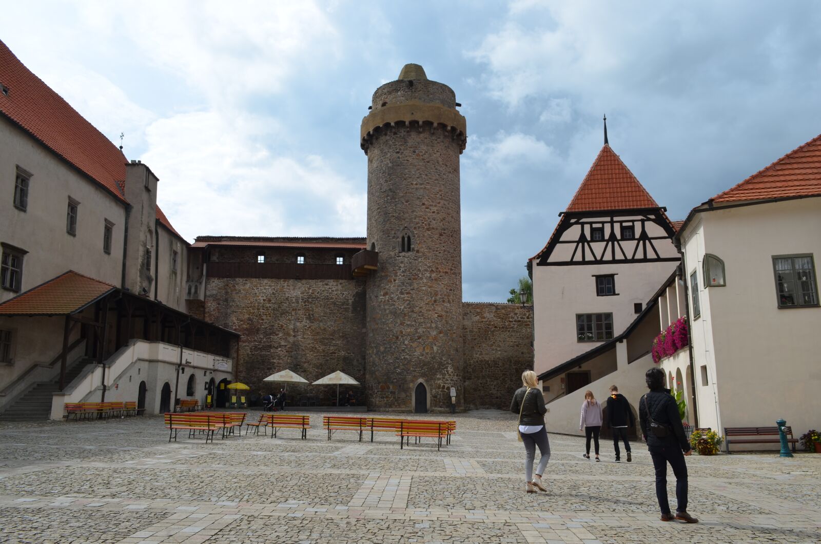 Nikon D5100 sample photo. Strakonice, castle, tower photography