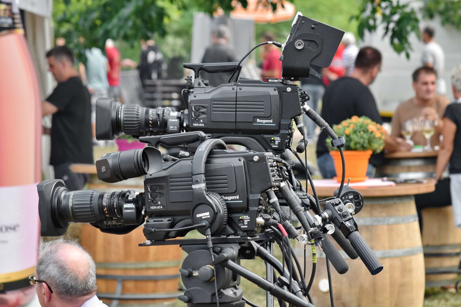Nikon D5500 sample photo. Festival, interview, movie, video photography