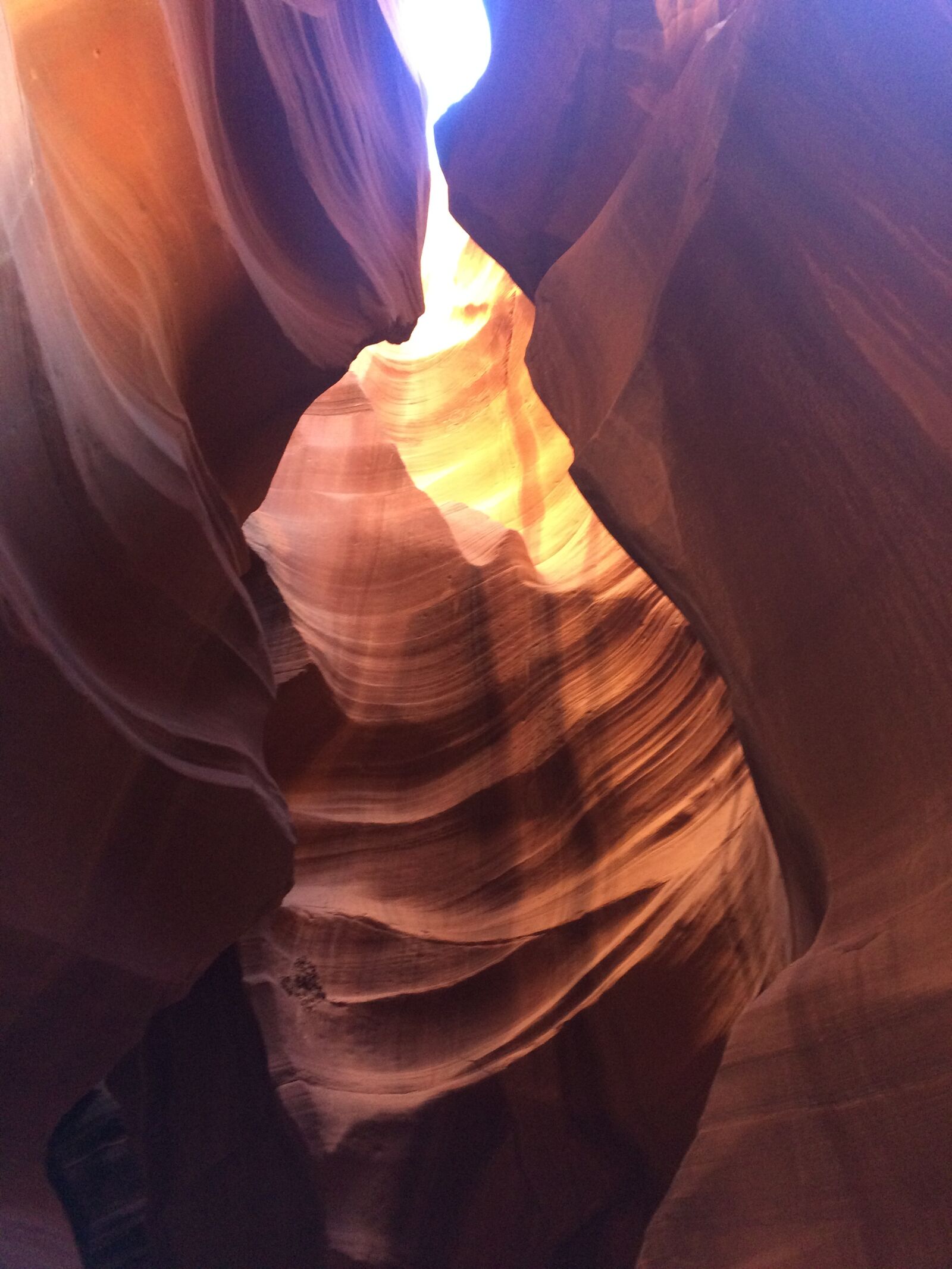 iPhone 5s back camera 4.15mm f/2.2 sample photo. Antelope canyon, stones, red photography