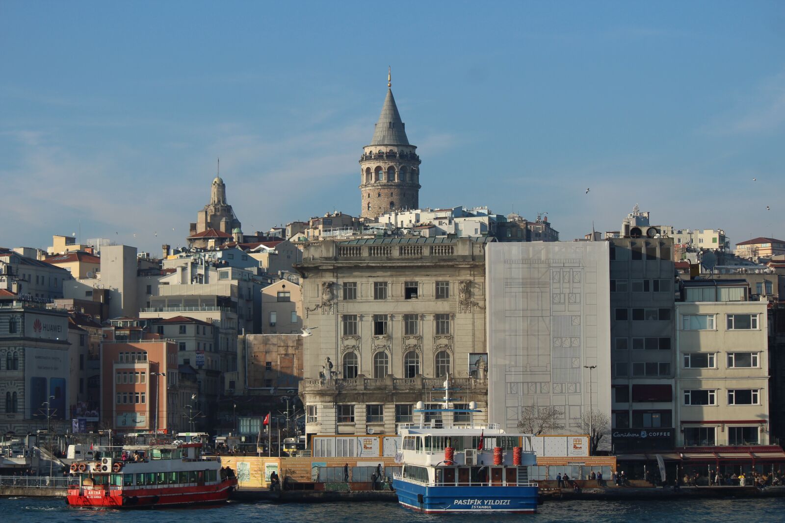 Canon EOS 1300D (EOS Rebel T6 / EOS Kiss X80) sample photo. Galata tower, galata, estuary photography