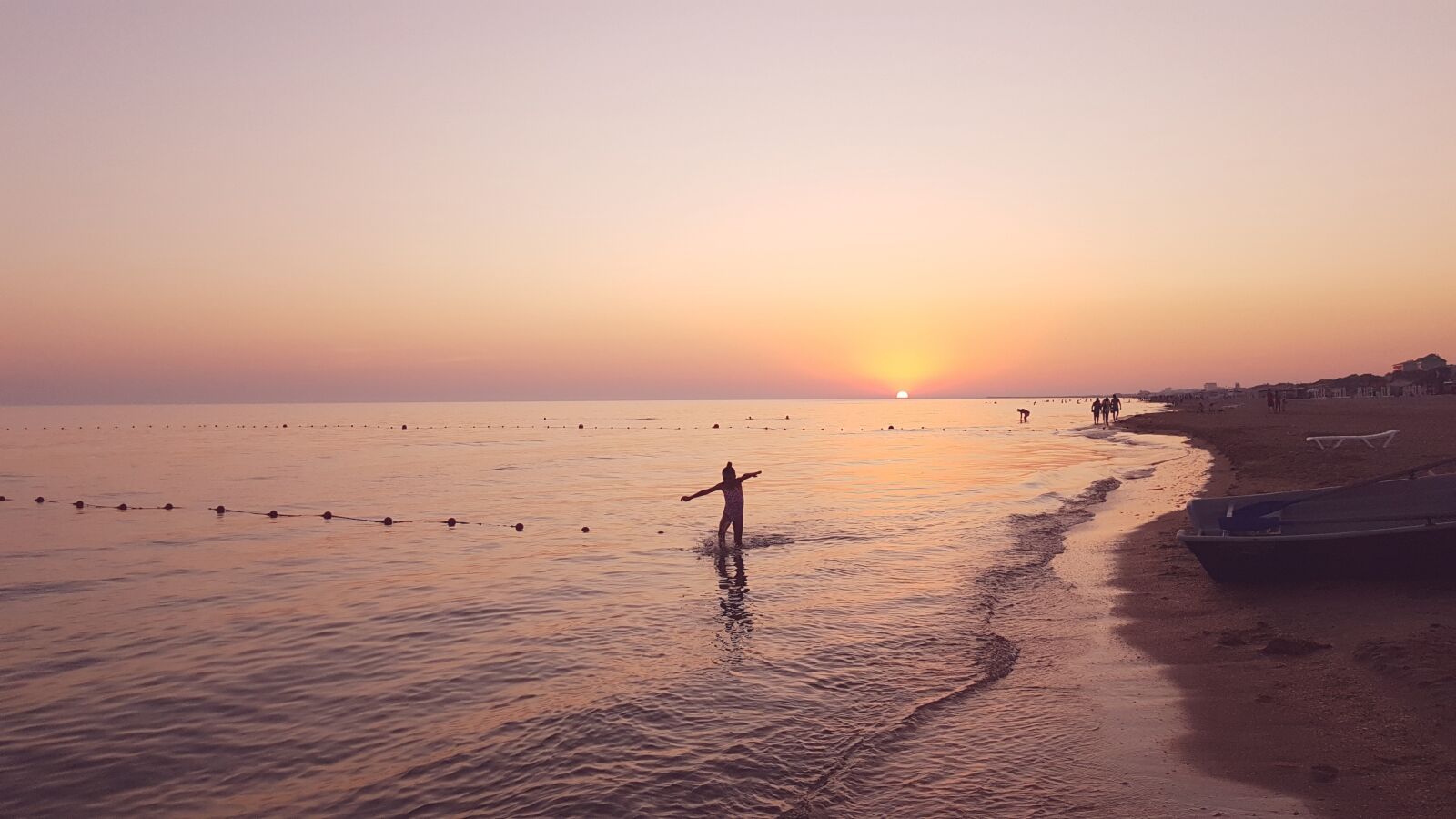 Samsung Galaxy S7 sample photo. Sea, sunset, sun photography