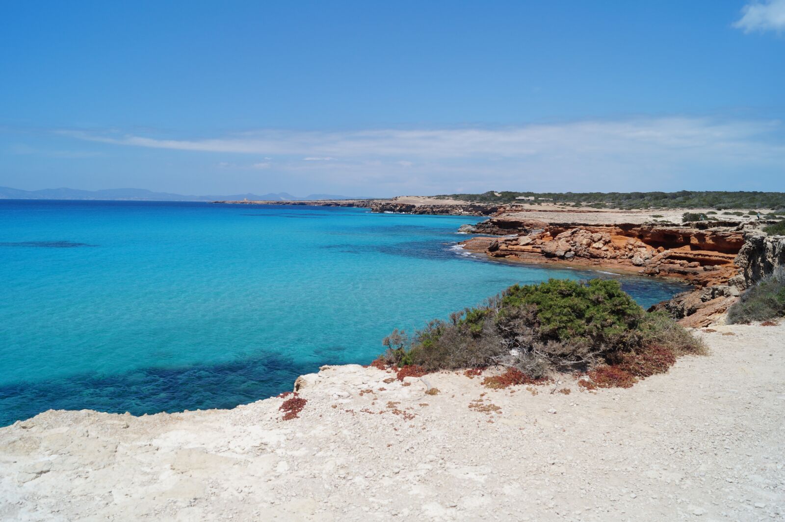 Sony DT 18-55mm F3.5-5.6 SAM II sample photo. Formentera, summer, sea photography