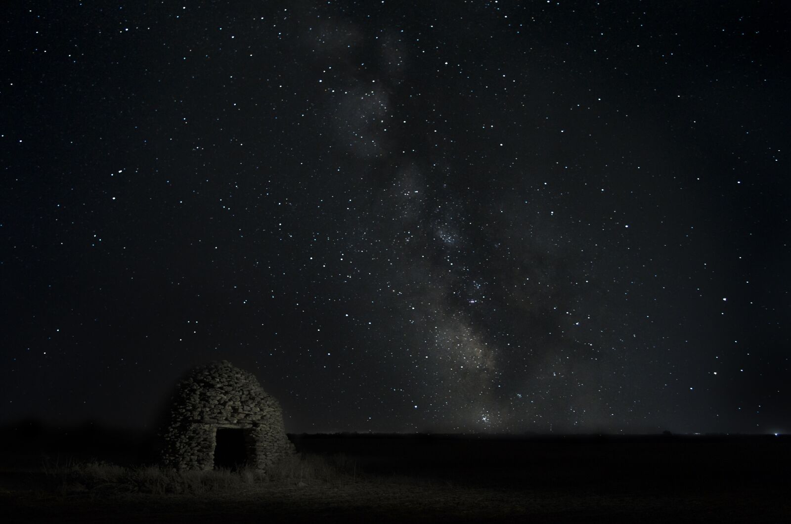 Pentax K-50 sample photo. Cubillo, via lactea, night photography