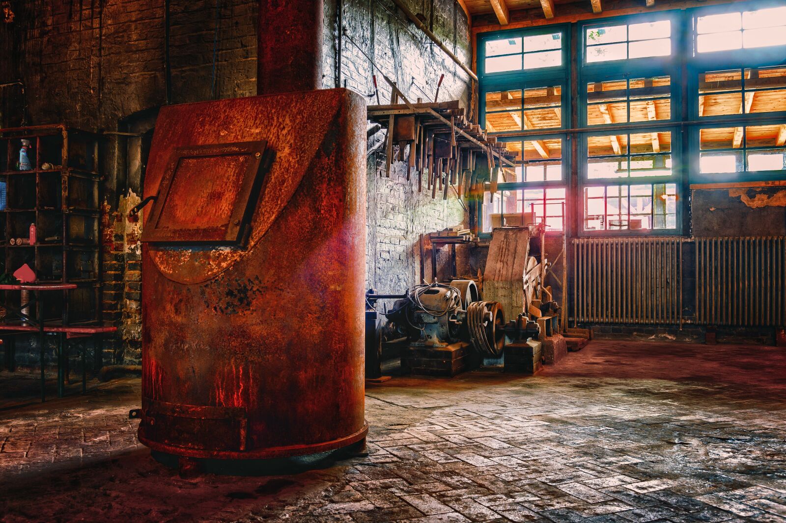 Nikon Z6 sample photo. Workshop, stock, oven photography