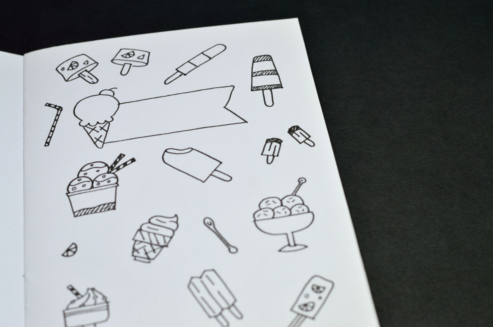 Nikon D3200 sample photo. Sketch, drawing, address book photography