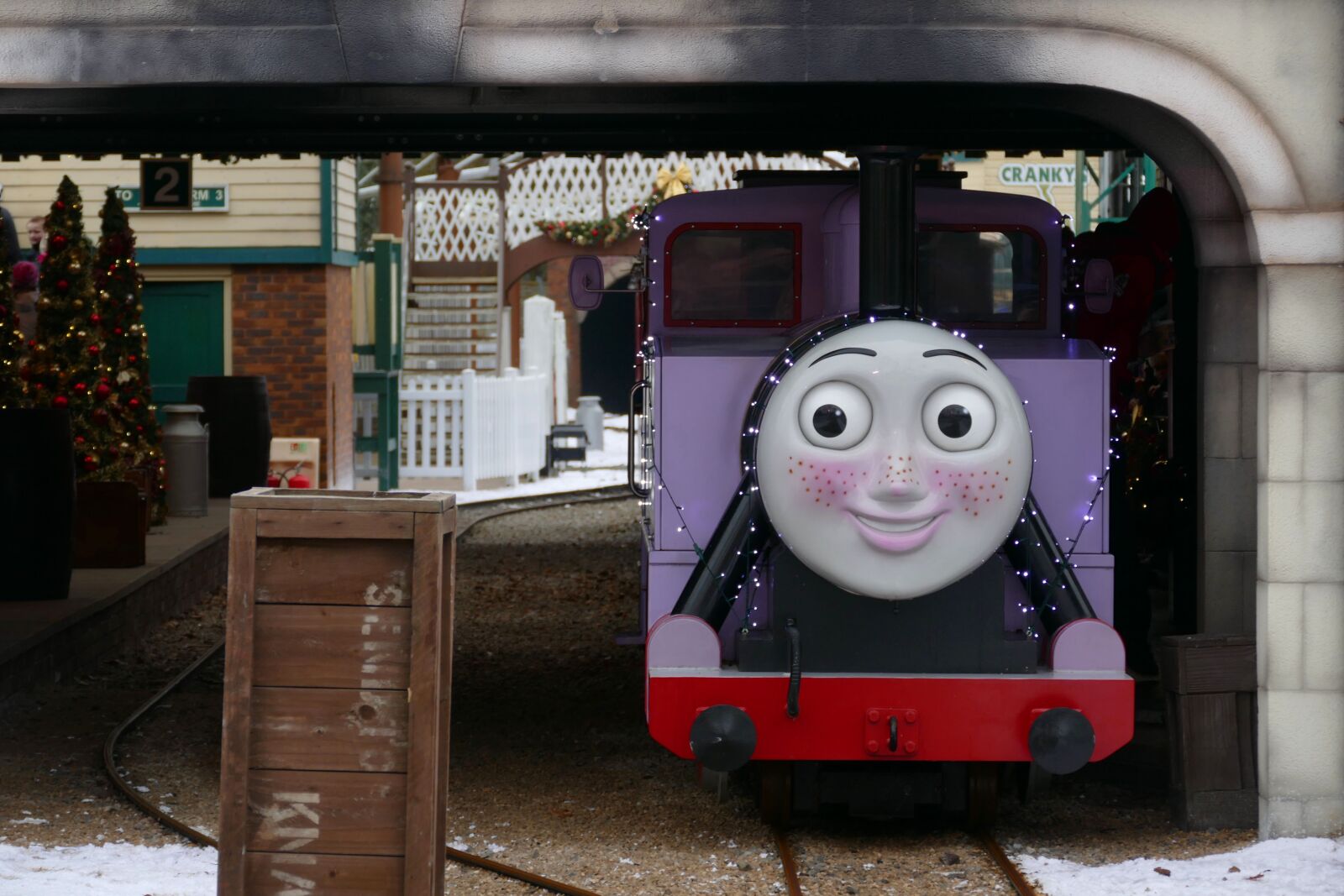 Panasonic Lumix DMC-FZ1000 sample photo. Train, character, cartoon photography