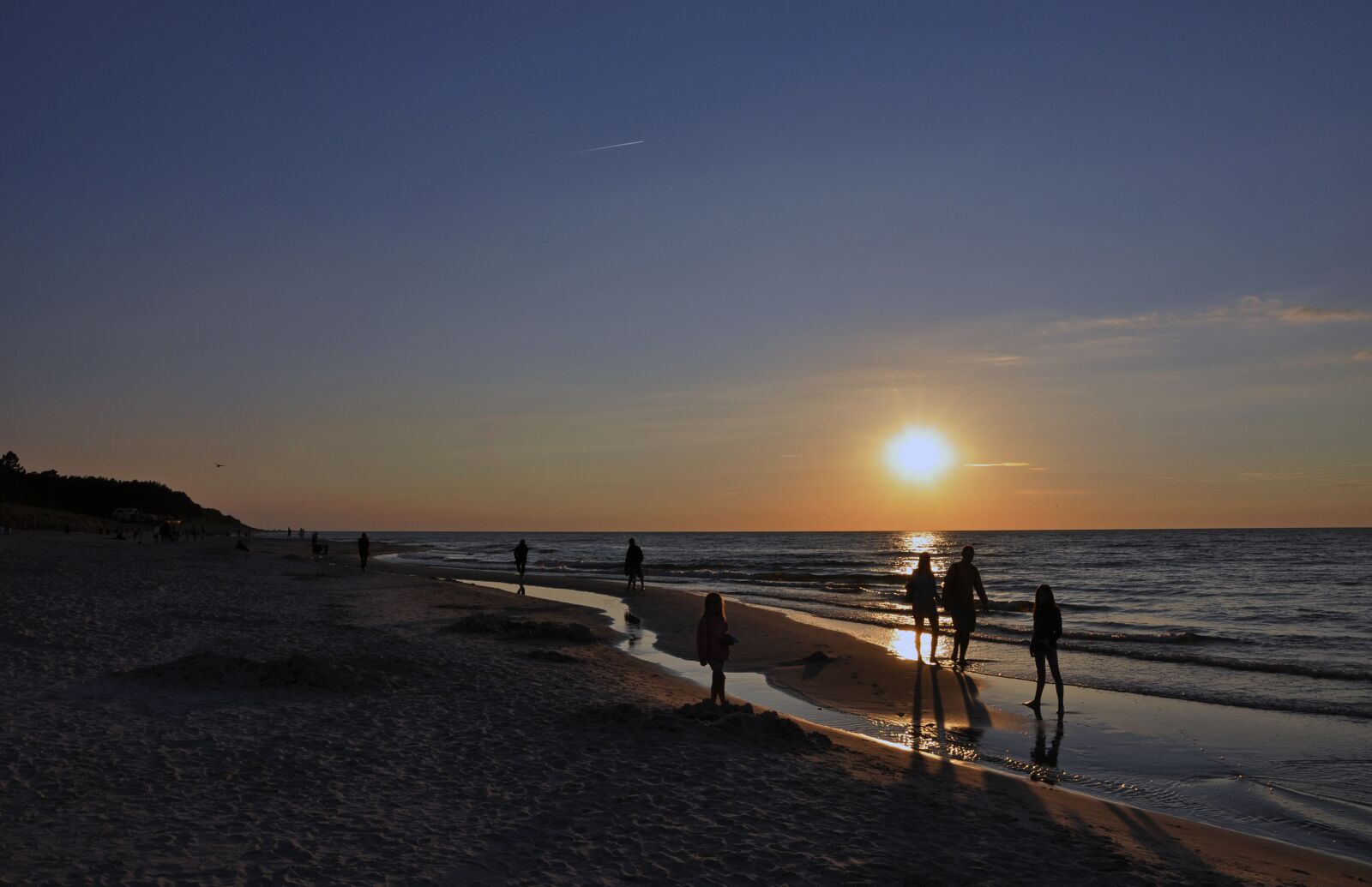 Nikon D90 sample photo. Sea, sunset, the baltic photography
