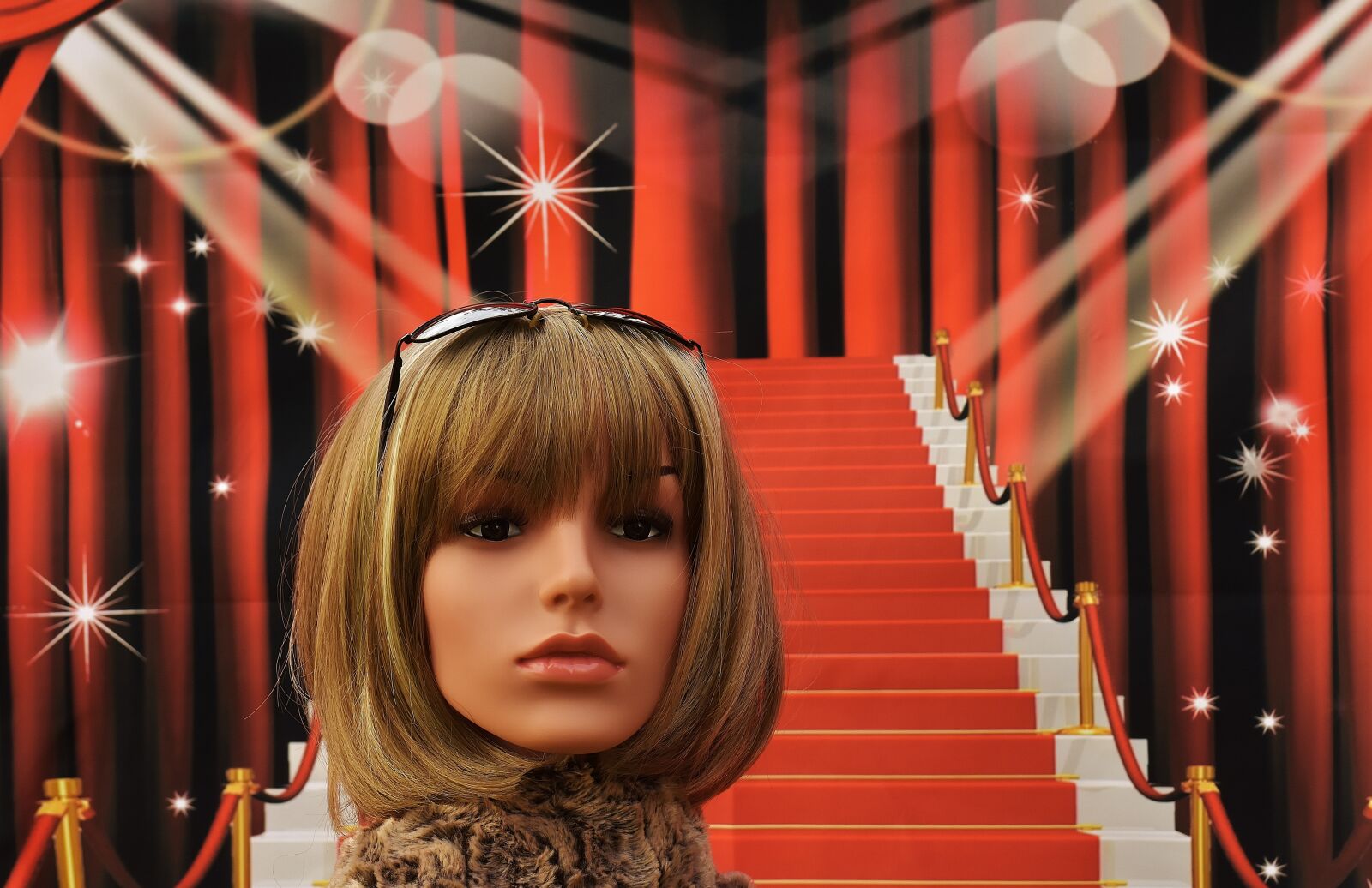 Nikon D7200 sample photo. Red carpet, stairs, glamour photography