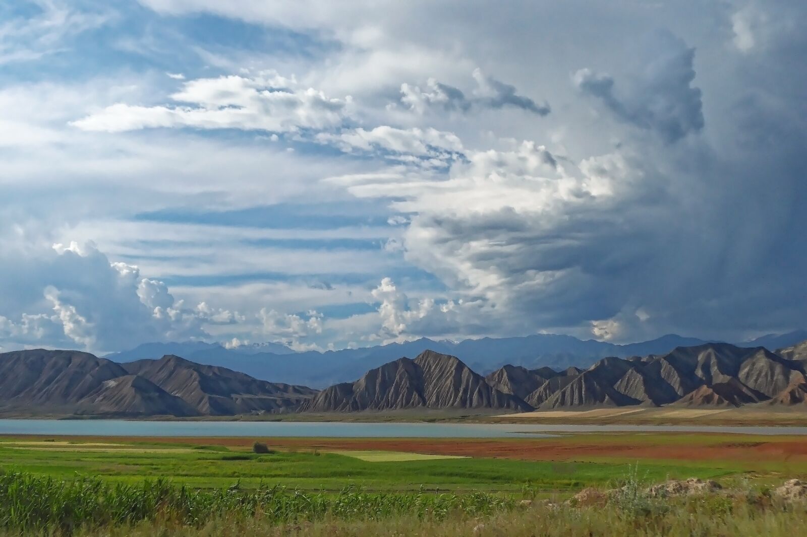 Panasonic DMC-TZ61 sample photo. Kyrgyzstan, toktogul dam, dam photography