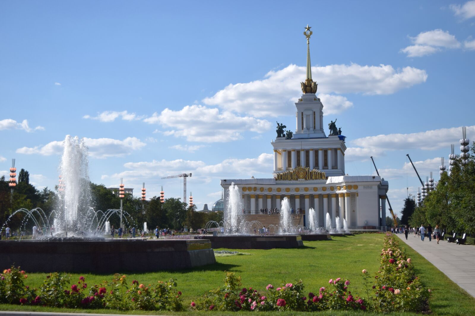 Nikon D3300 sample photo. Fountain, enea, sky photography