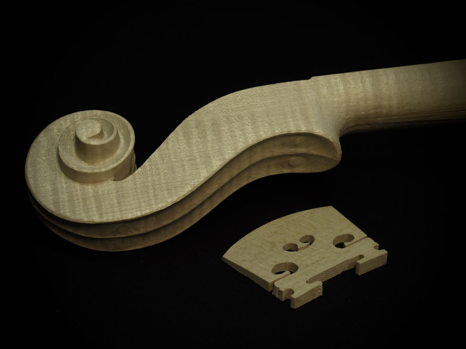 Canon PowerShot G12 sample photo. Violin-parts, maple-wood, classical photography