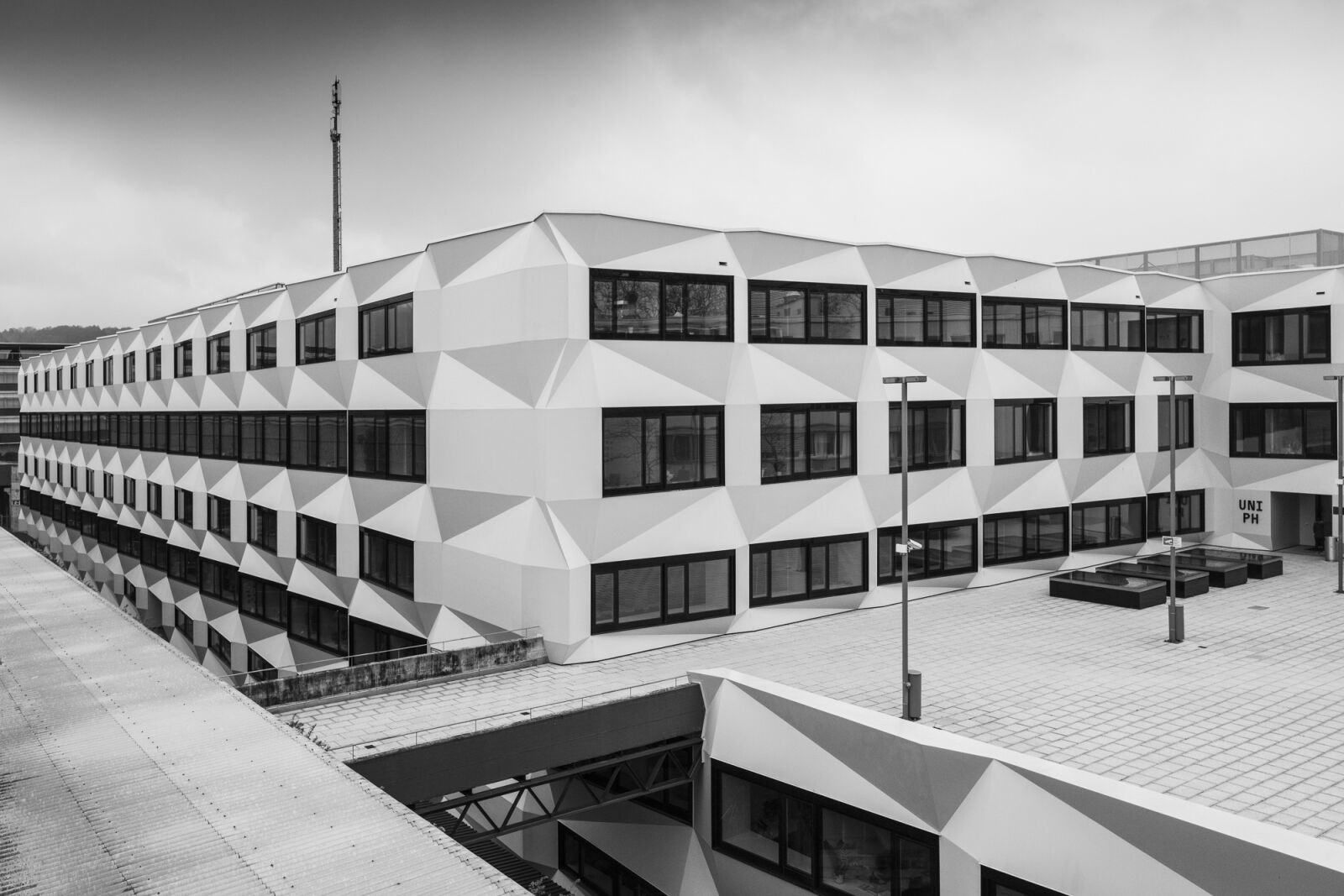 Nikon D810 sample photo. Lucerne, university, architecture photography