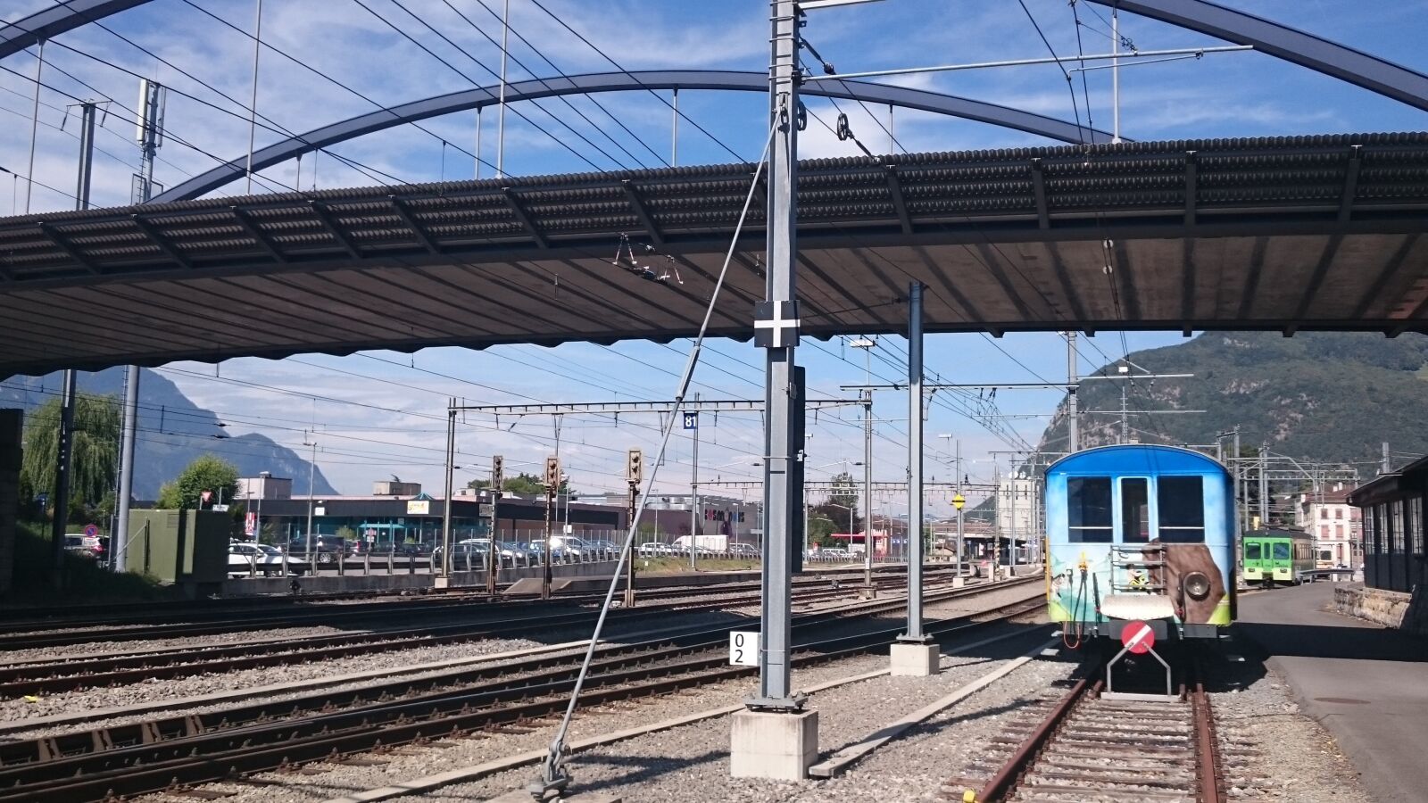 Sony Xperia Z3 sample photo. Eagle, station, train photography