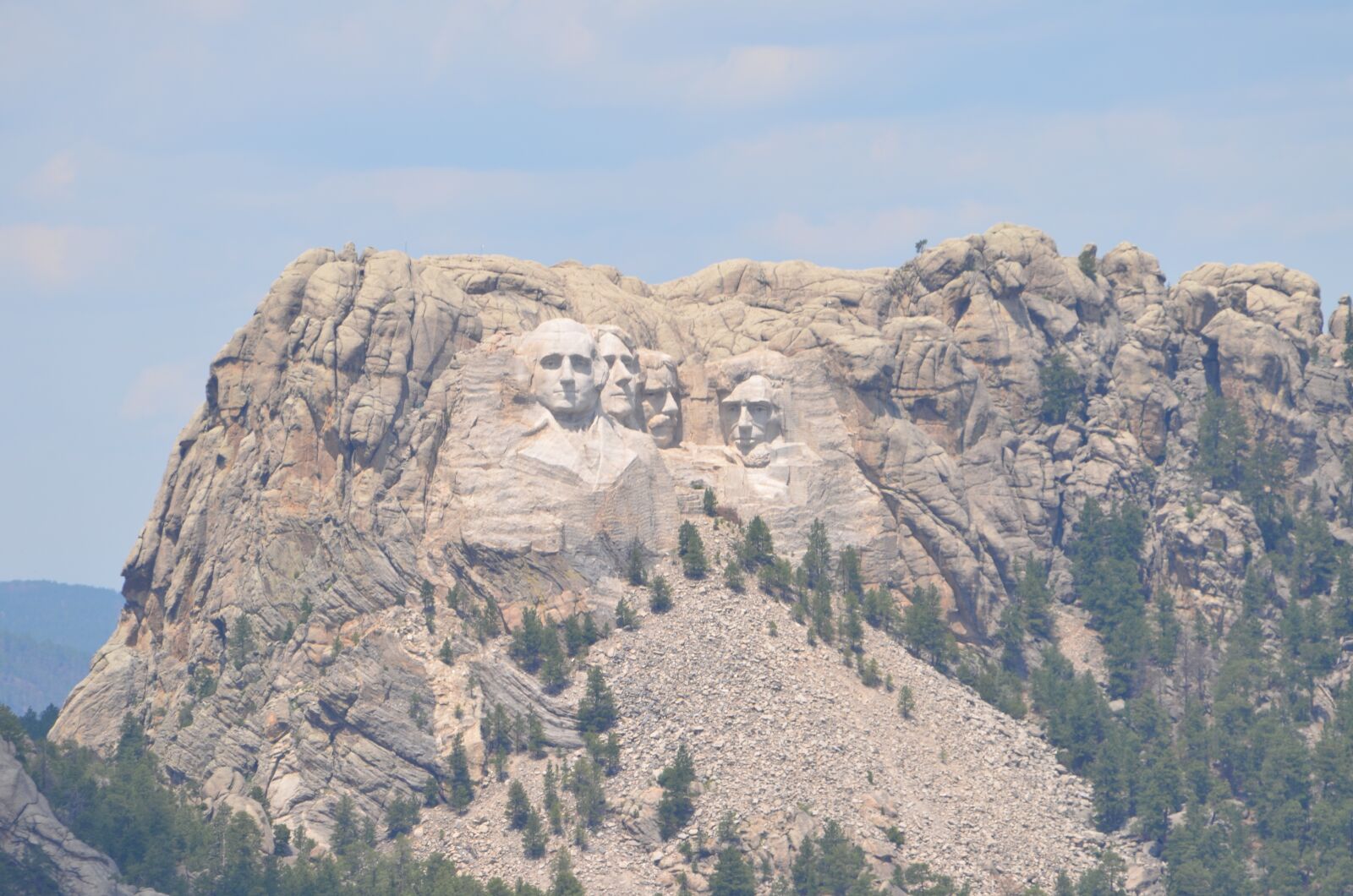 Nikon D7000 sample photo. Distant, mount, rushmore photography