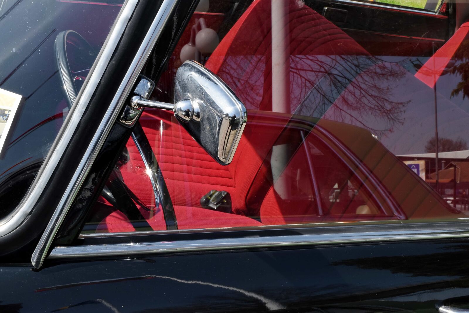 Nikon D5500 sample photo. Mirror, vehicle, automobile, drive photography