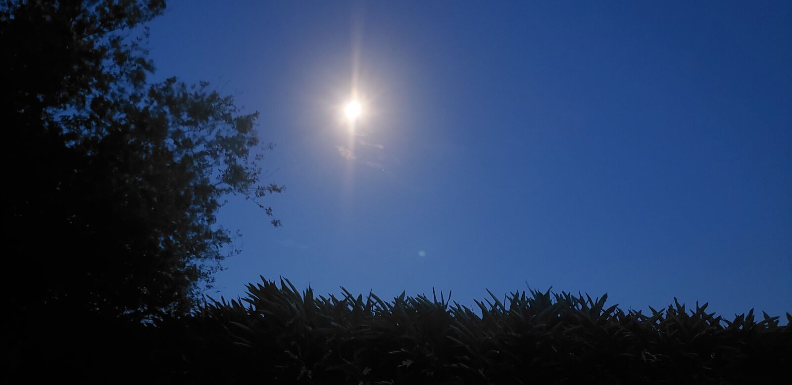 Samsung Galaxy S9 sample photo. Moon, dark, evening photography