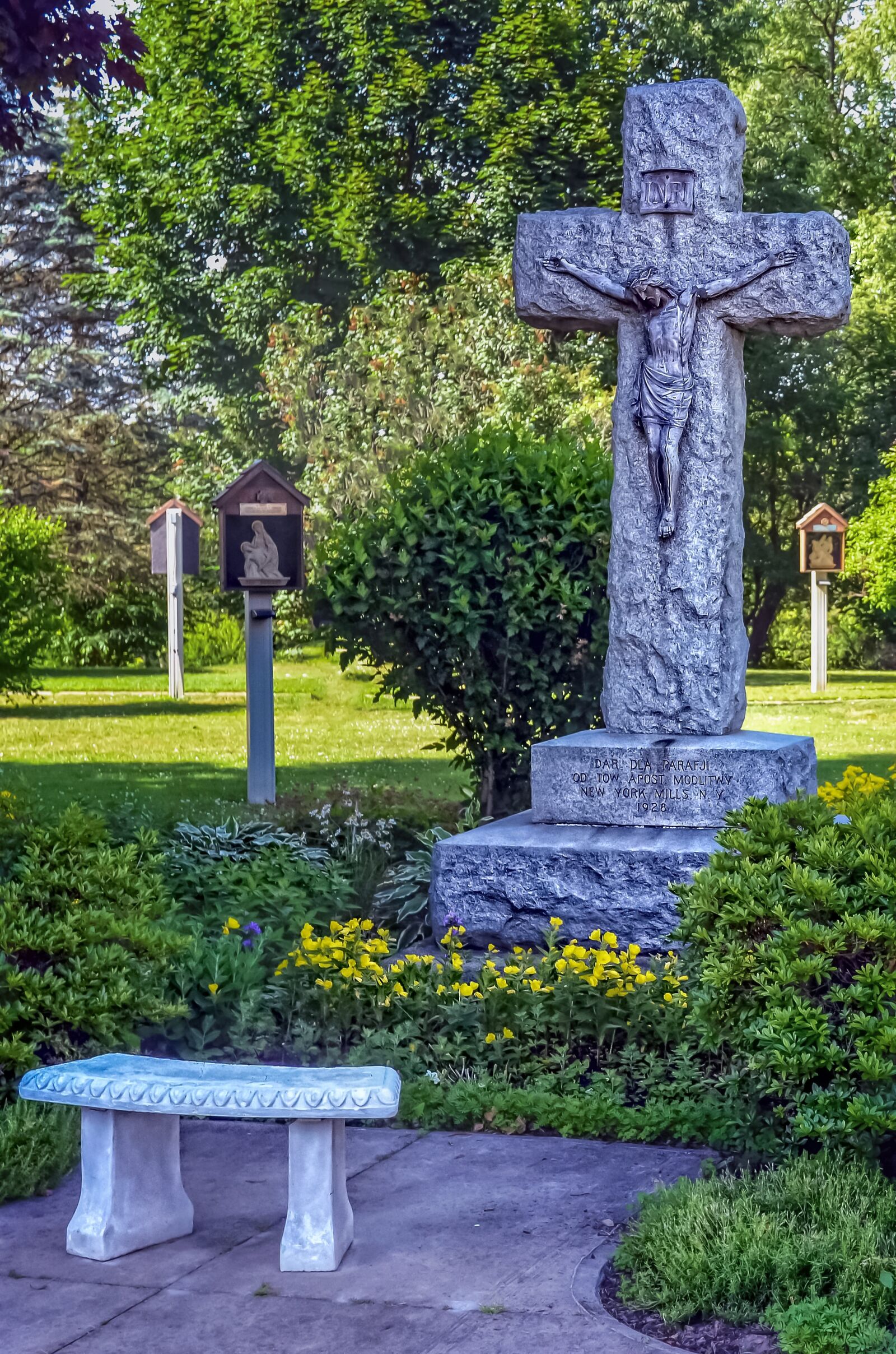 Nikon D5100 sample photo. Statue, cross, crucifix photography