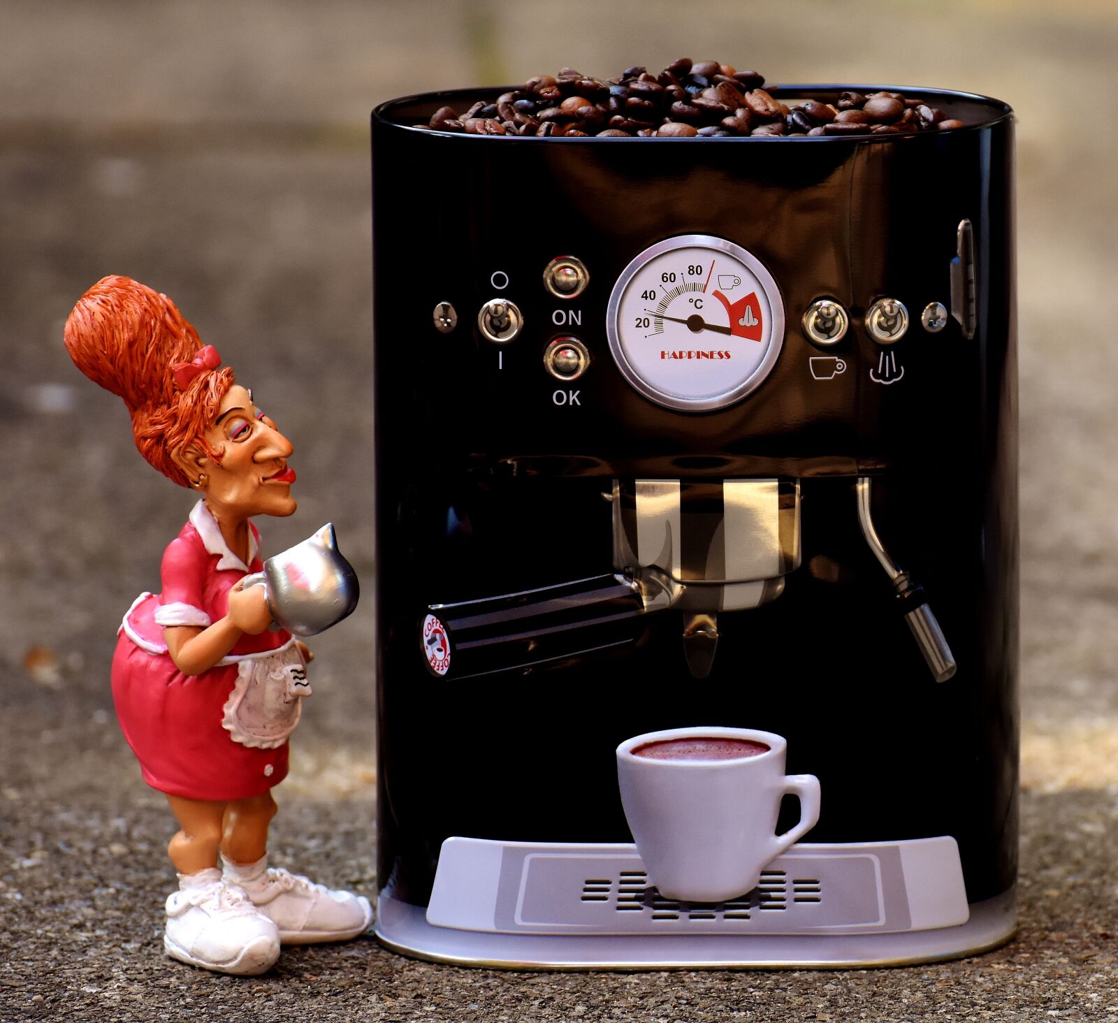 Nikon D7200 sample photo. Coffee, waitress, operation photography