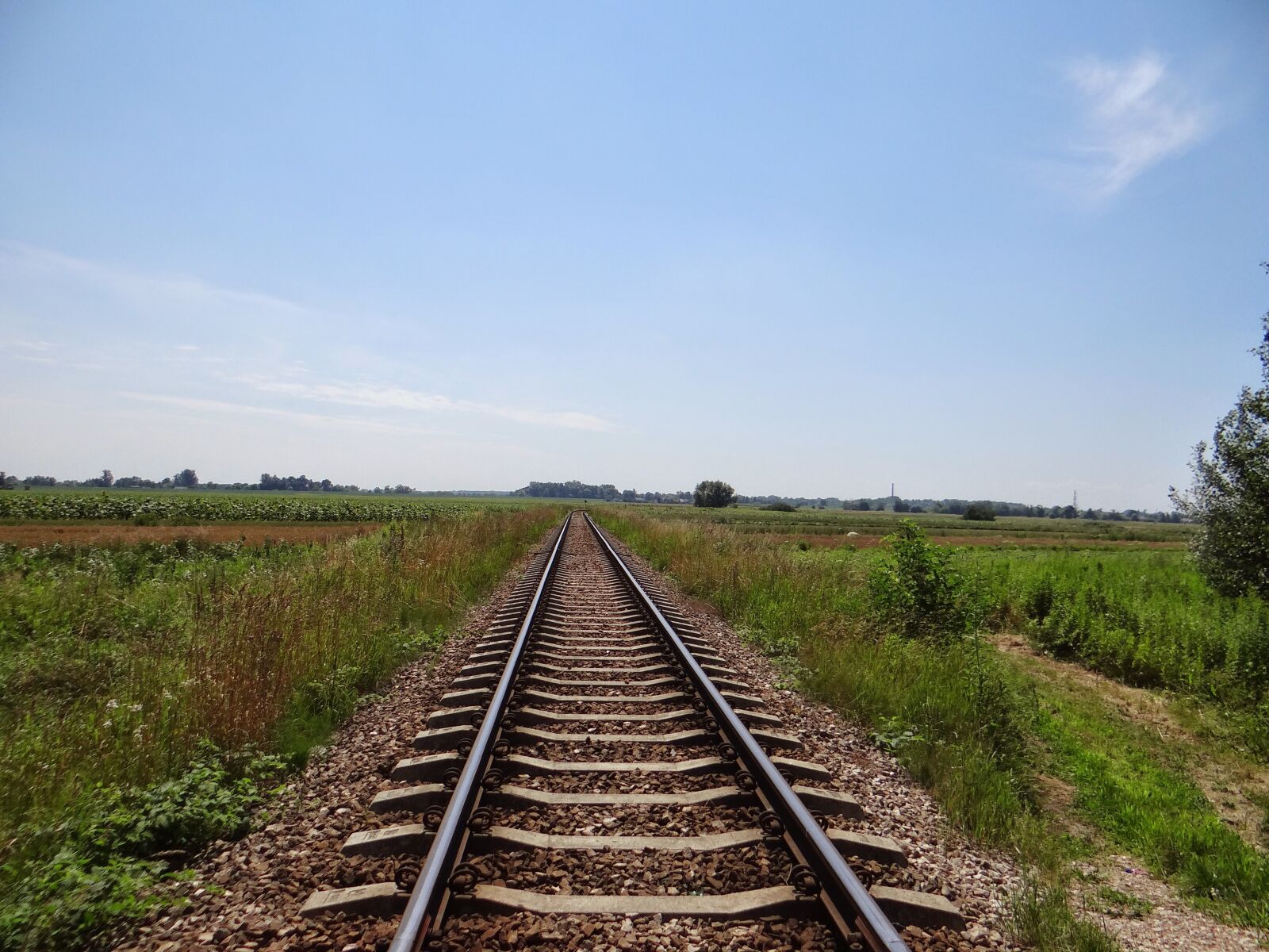 Sony DSC-HX200V sample photo. Tracks, railway, railroad tracks photography
