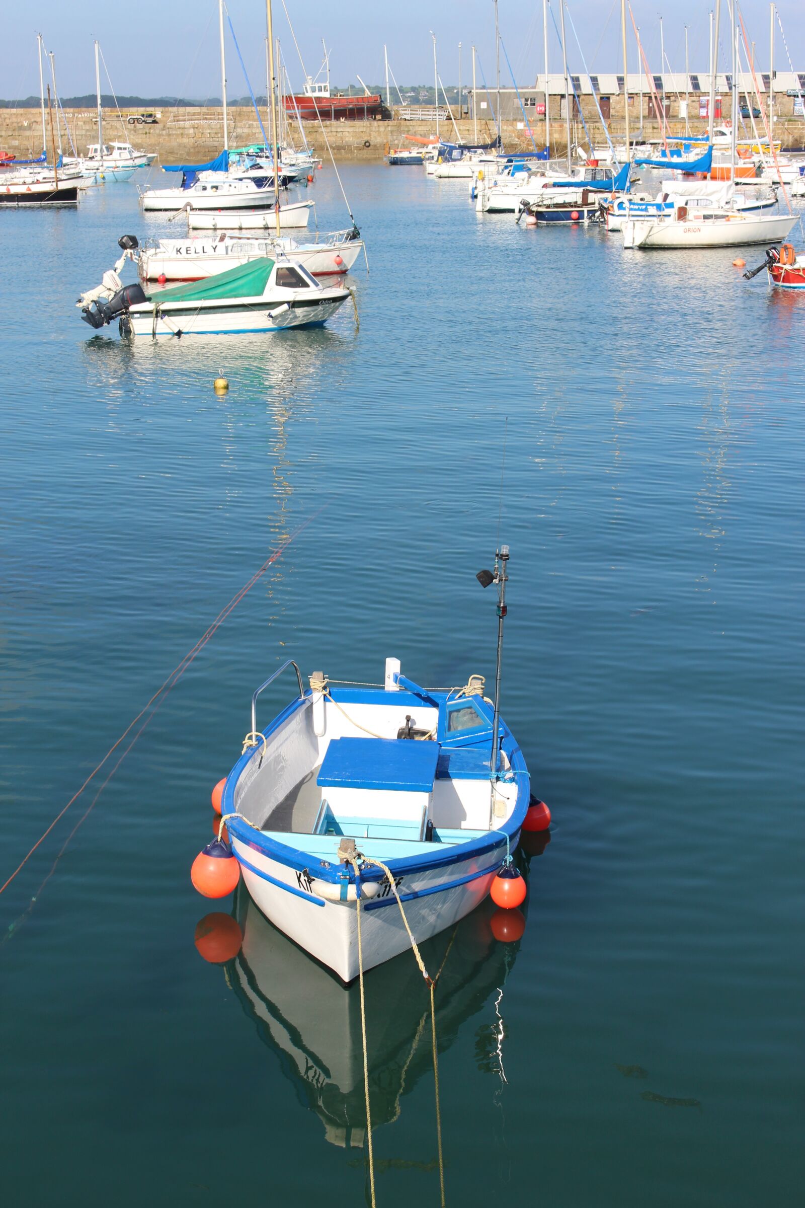 Canon EOS 700D (EOS Rebel T5i / EOS Kiss X7i) sample photo. Penzance, boats, harbour photography
