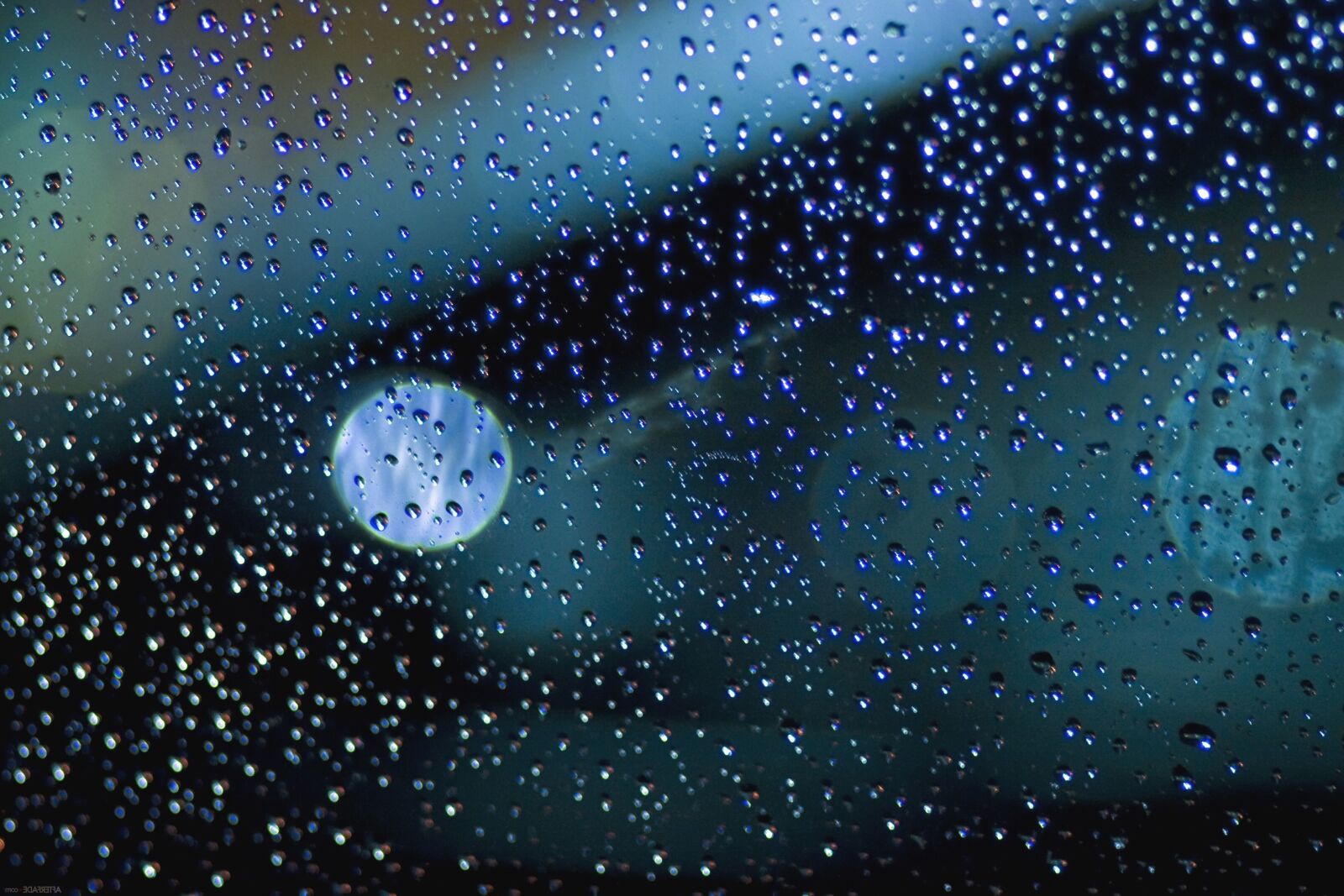 Canon EOS 400D (EOS Digital Rebel XTi / EOS Kiss Digital X) sample photo. Rain, water, drop, glass photography