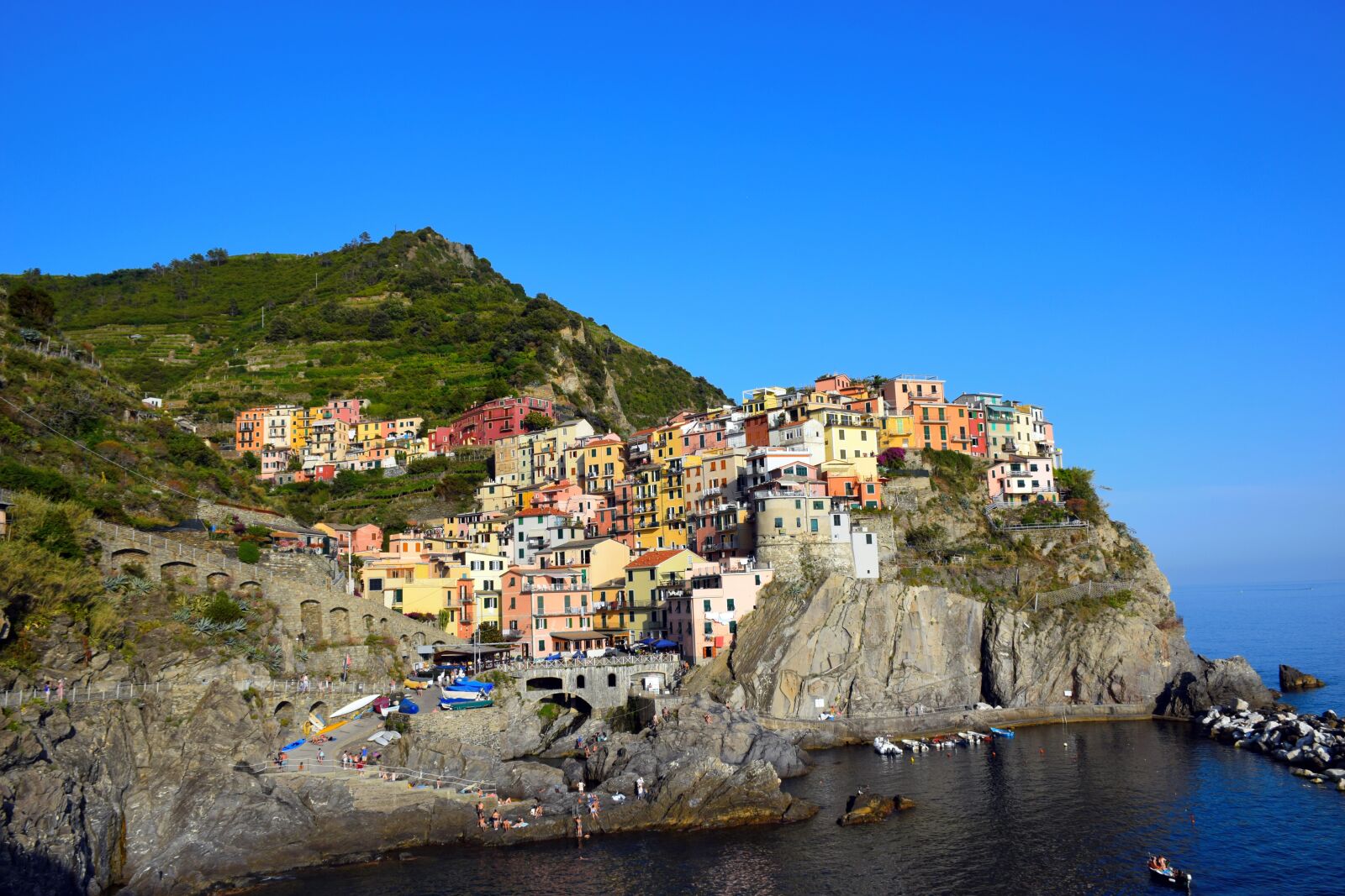 Nikon D5300 sample photo. Cinque terre, italy, sea photography