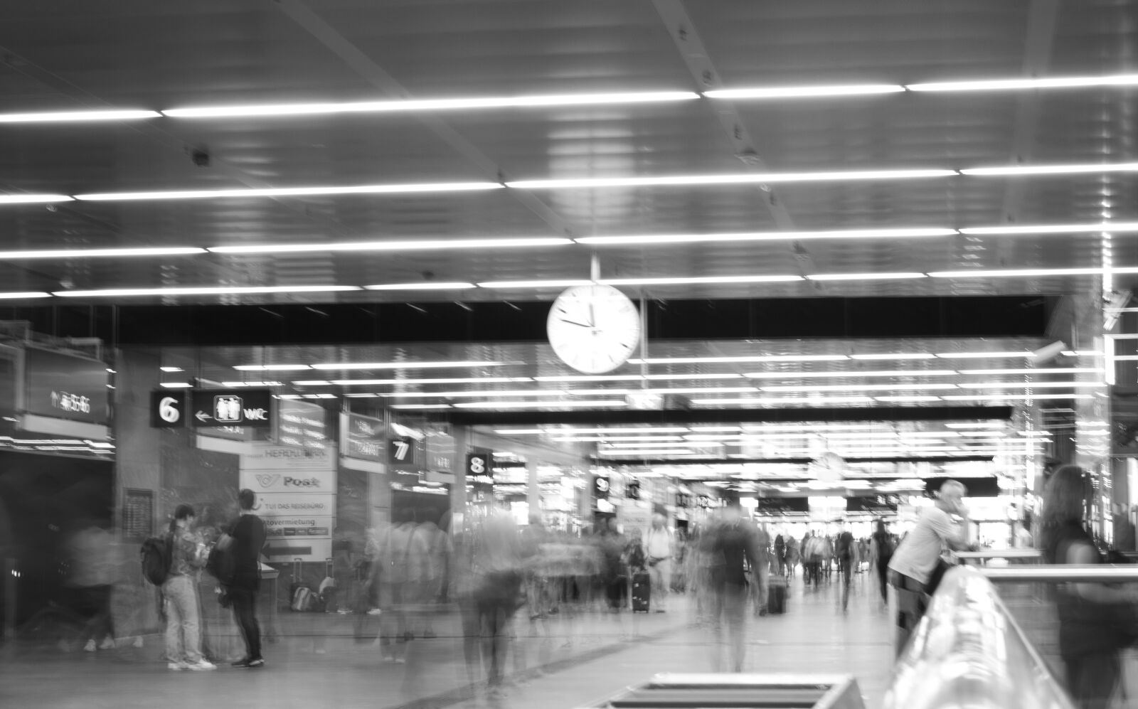 Canon EF-S 18-55mm F3.5-5.6 IS sample photo. Railway station, travel, railway photography