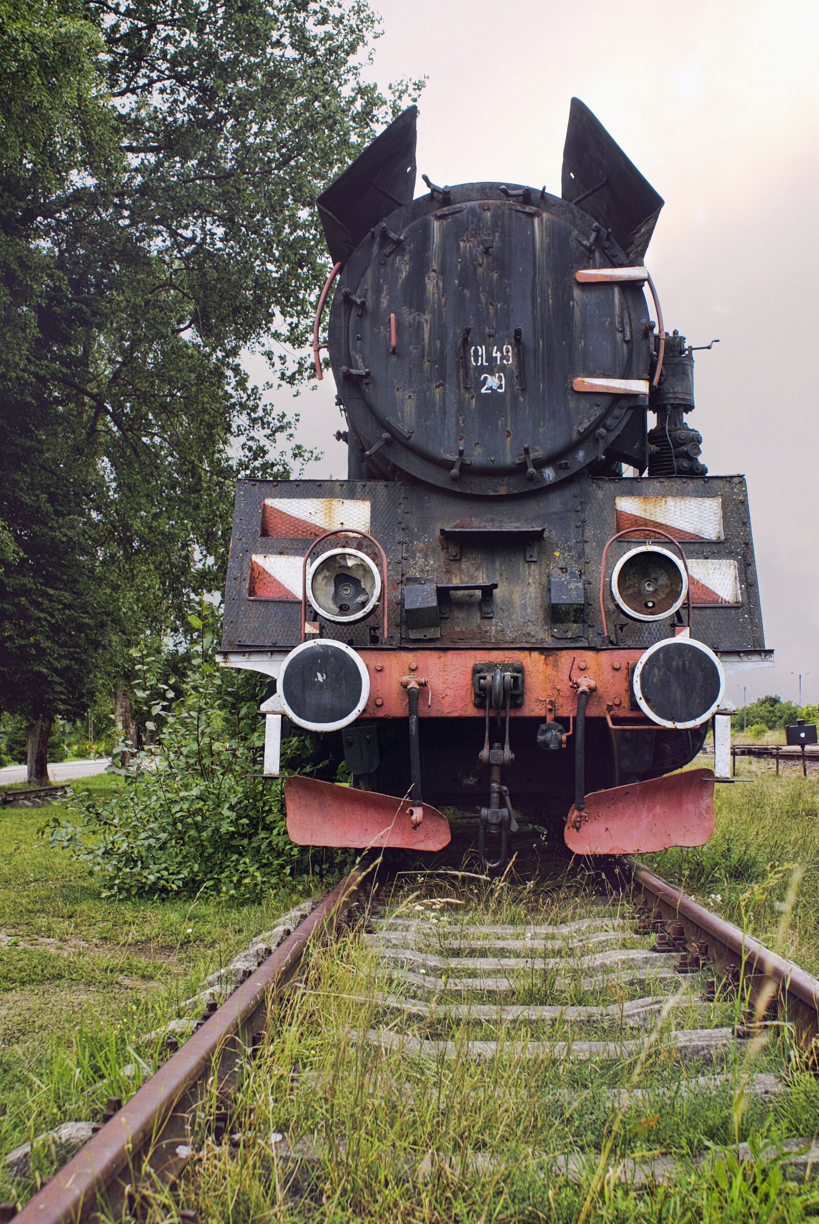 Sony Alpha DSLR-A100 sample photo. Train, locomotive, railway photography