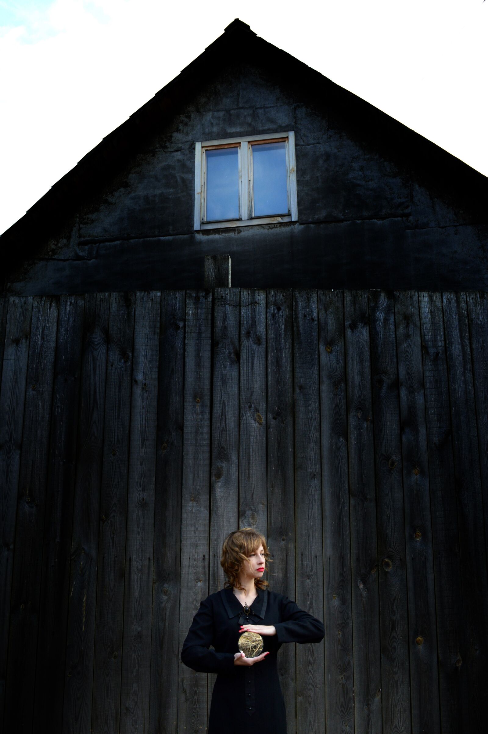 Nikon D3200 sample photo. Woman, gothic, gloomy photography