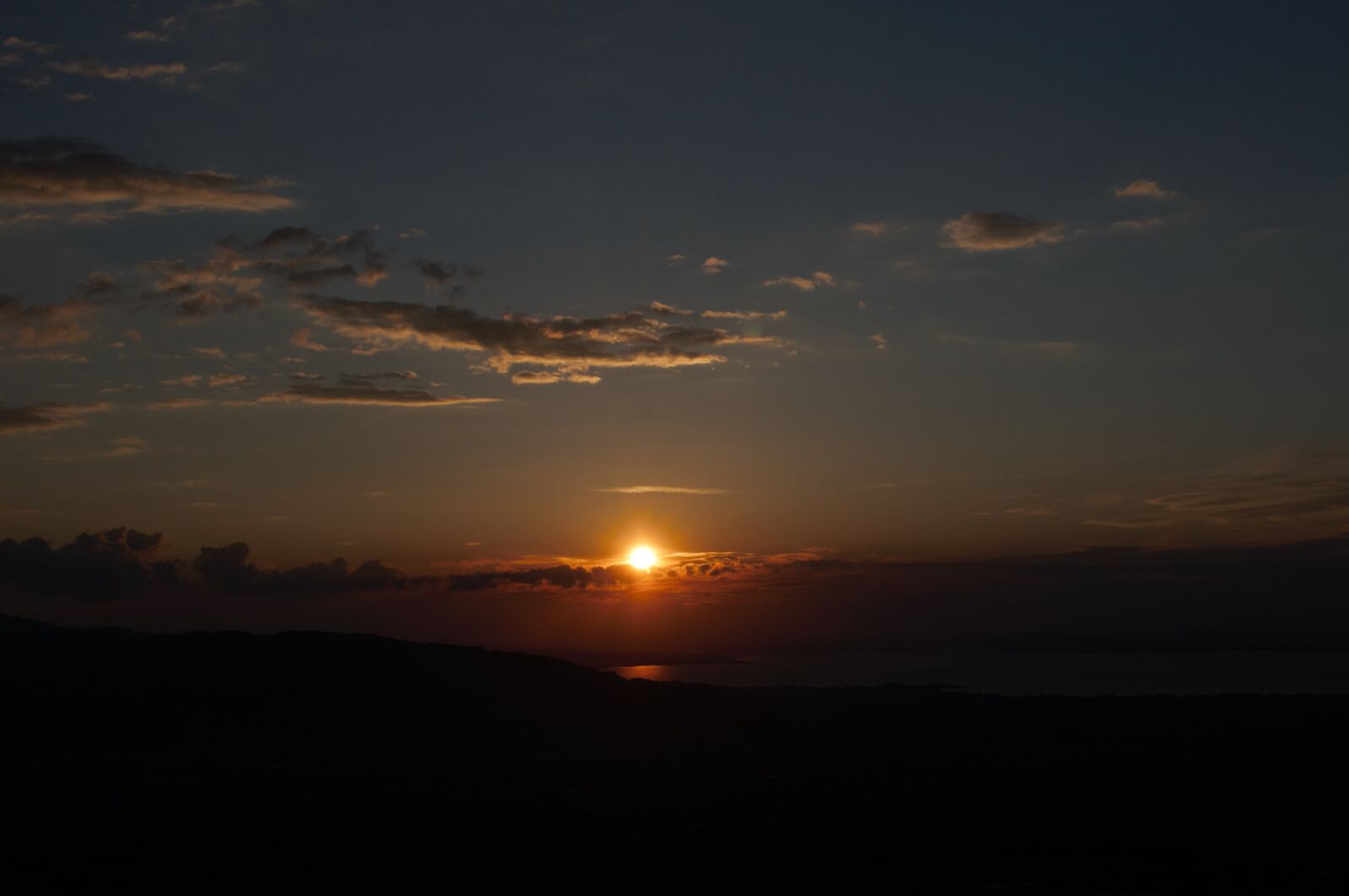 Nikon D5000 sample photo. Sunset, sun, setting sun photography