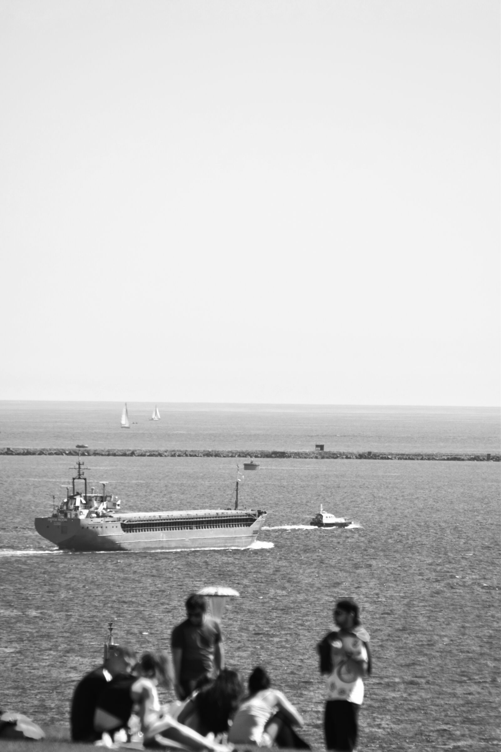 Nikon D3300 sample photo. Bbq, cargo, ship, sailing photography