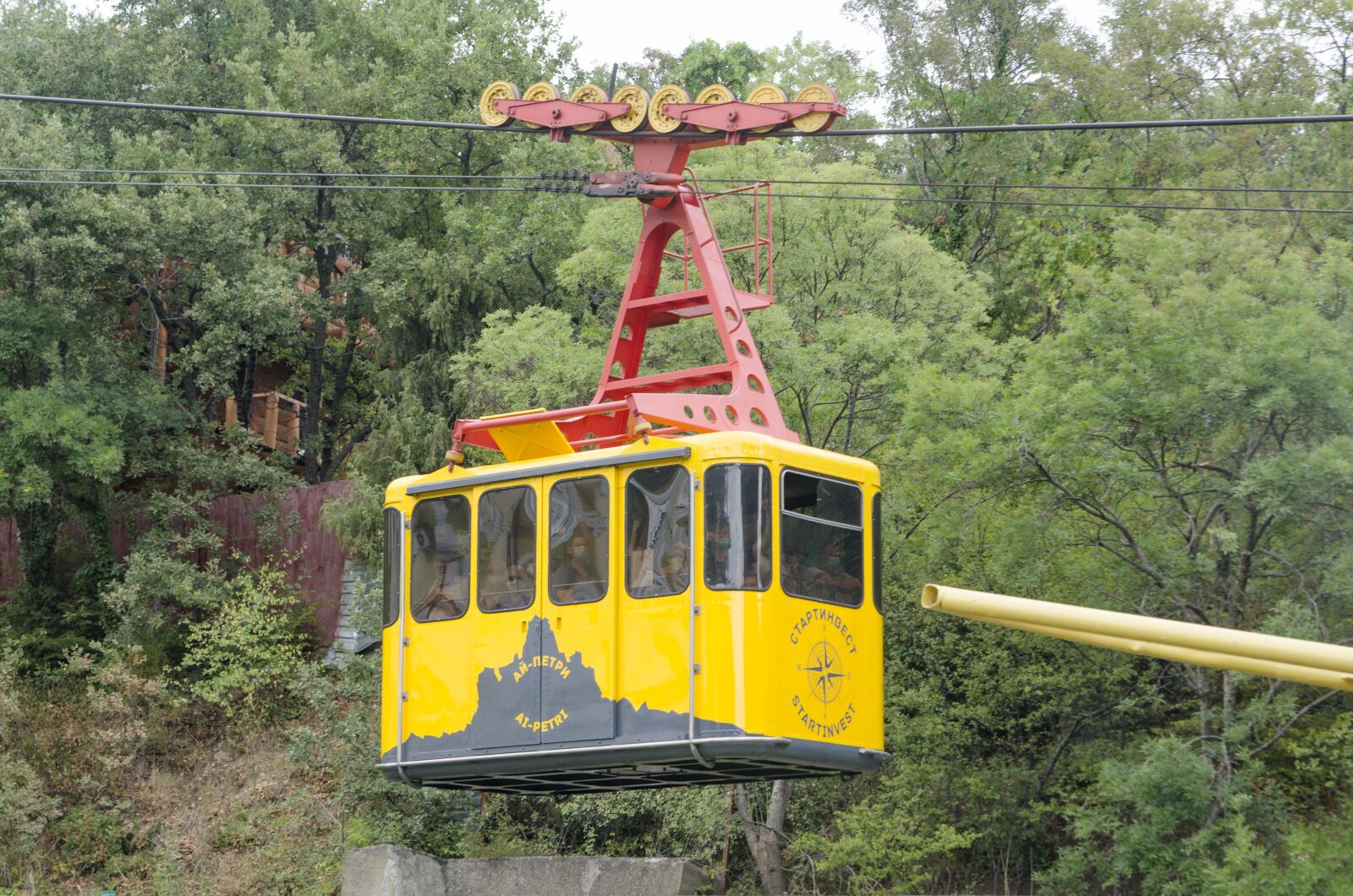 Nikon D7000 sample photo. Cable car, crimea, skirt photography