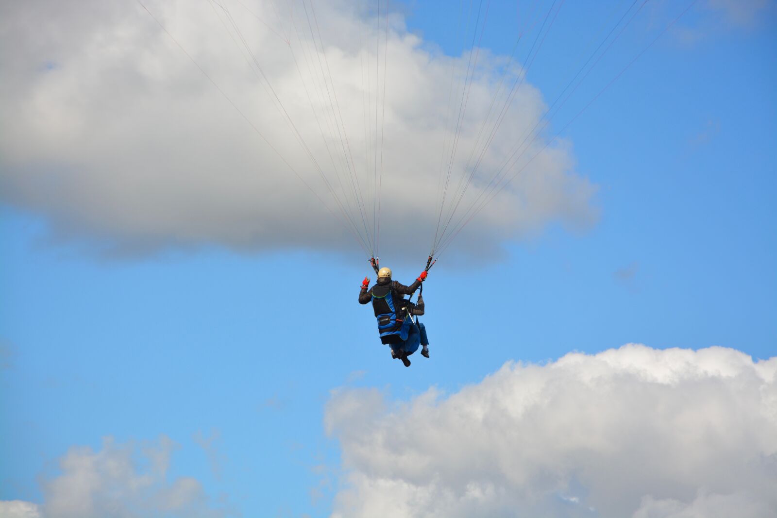 Nikon D5200 sample photo. Paragliding, paraglider, adventure photography