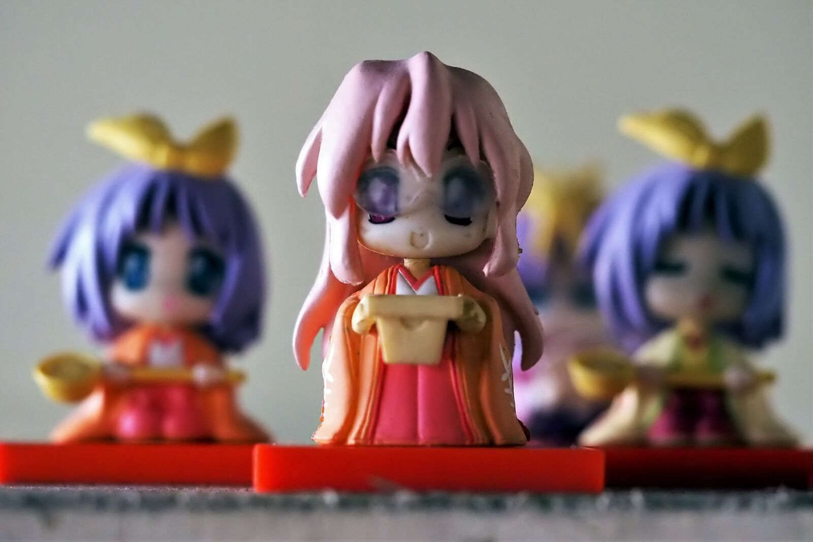Olympus M.Zuiko Digital ED 60mm F2.8 Macro sample photo. Girl, toy, anime photography