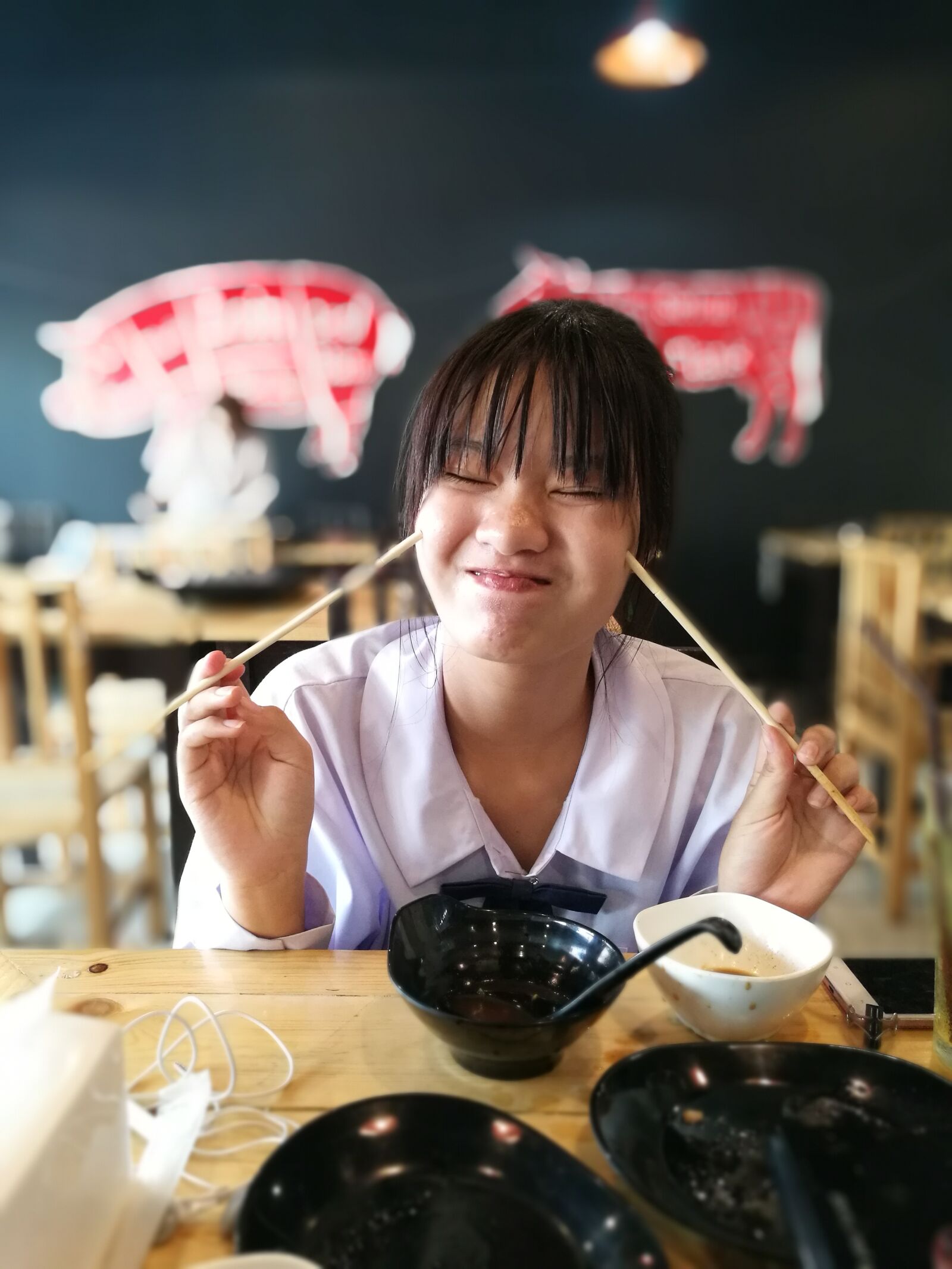 HUAWEI P9 sample photo. Student, enjoy, food photography