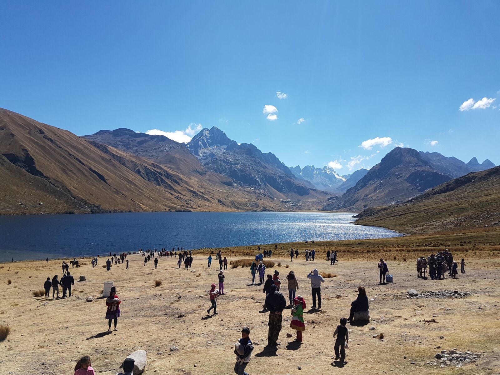 Samsung Galaxy S7 sample photo. Landscape, laguna, huaraz photography